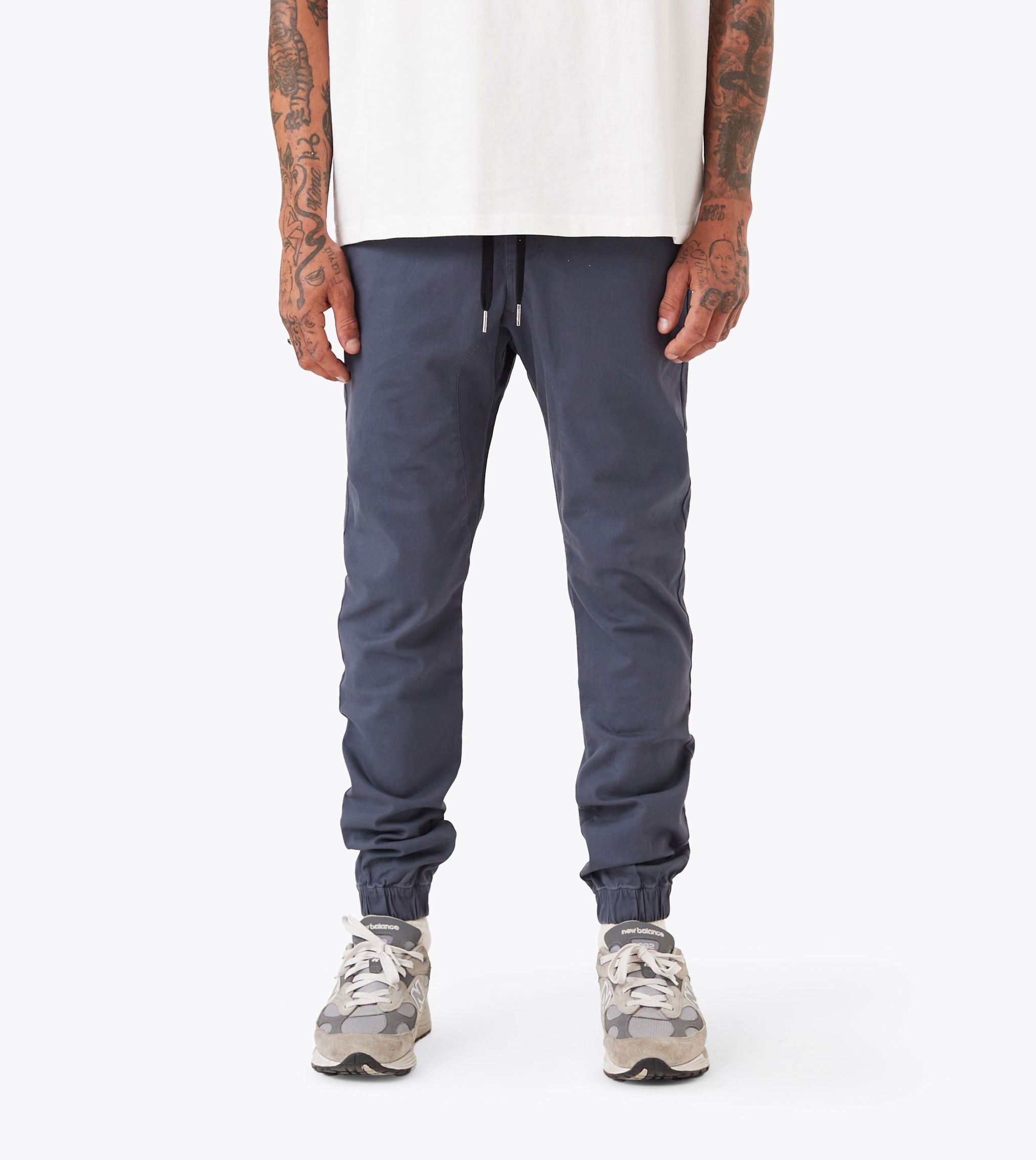 ZANEROBE Men's Sureshot Jogger Pants - Signature Elastic Cuff & Waistband, Reinforced Crotch For Mobility, Casual Streetwear