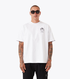 Beyond Borders Box Tee White - Coming Soon