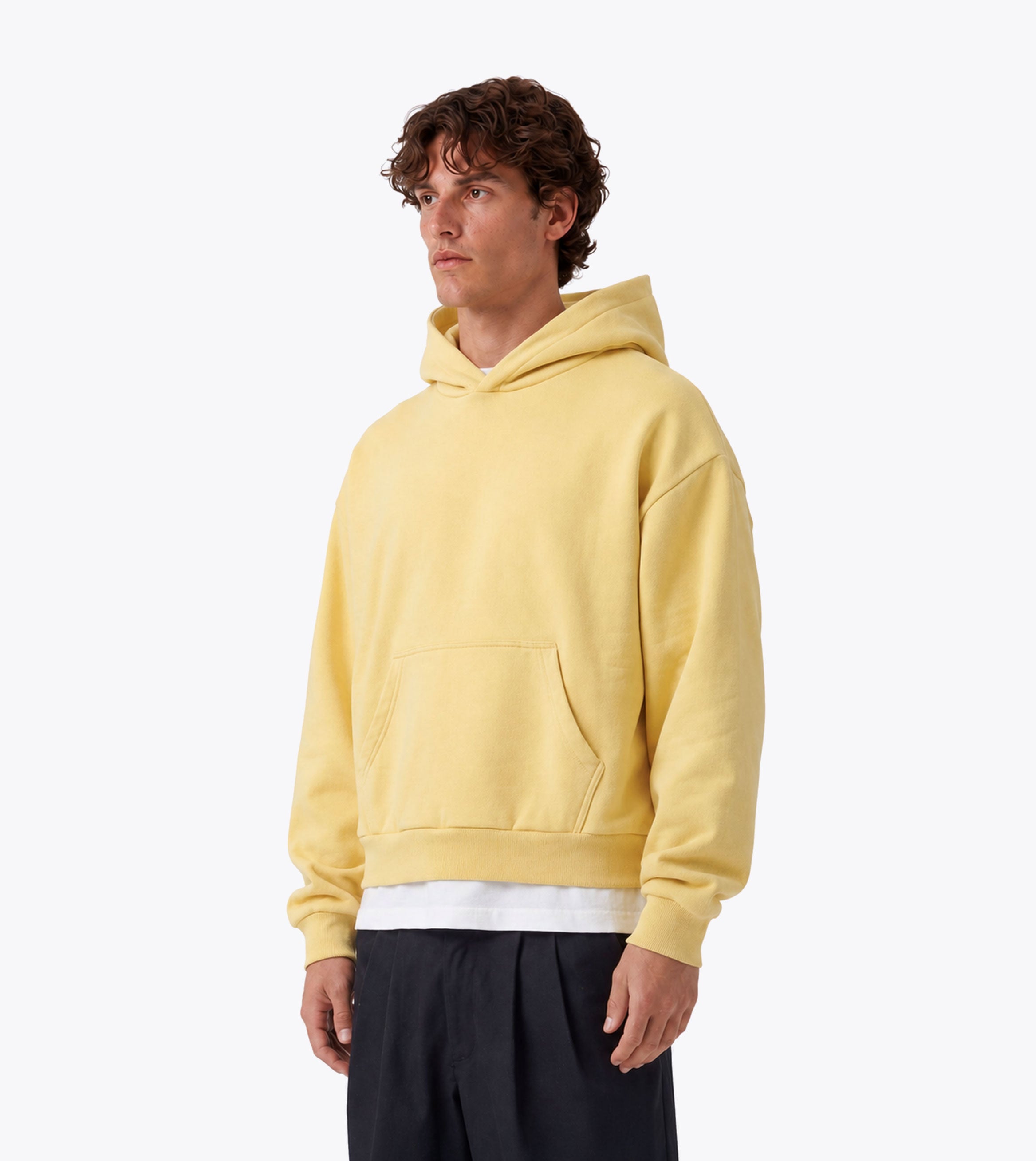 Box Crop Hood Butter