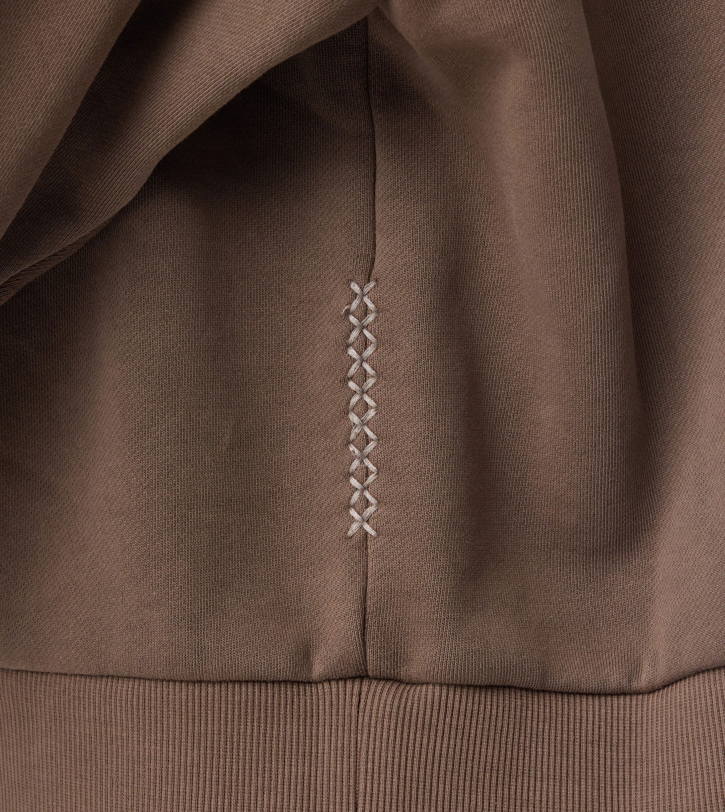 Box Crop Hood GD Choc