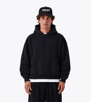 Box Crop Hood True Black - Coming Soon