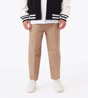 Box Crop Pant Tan