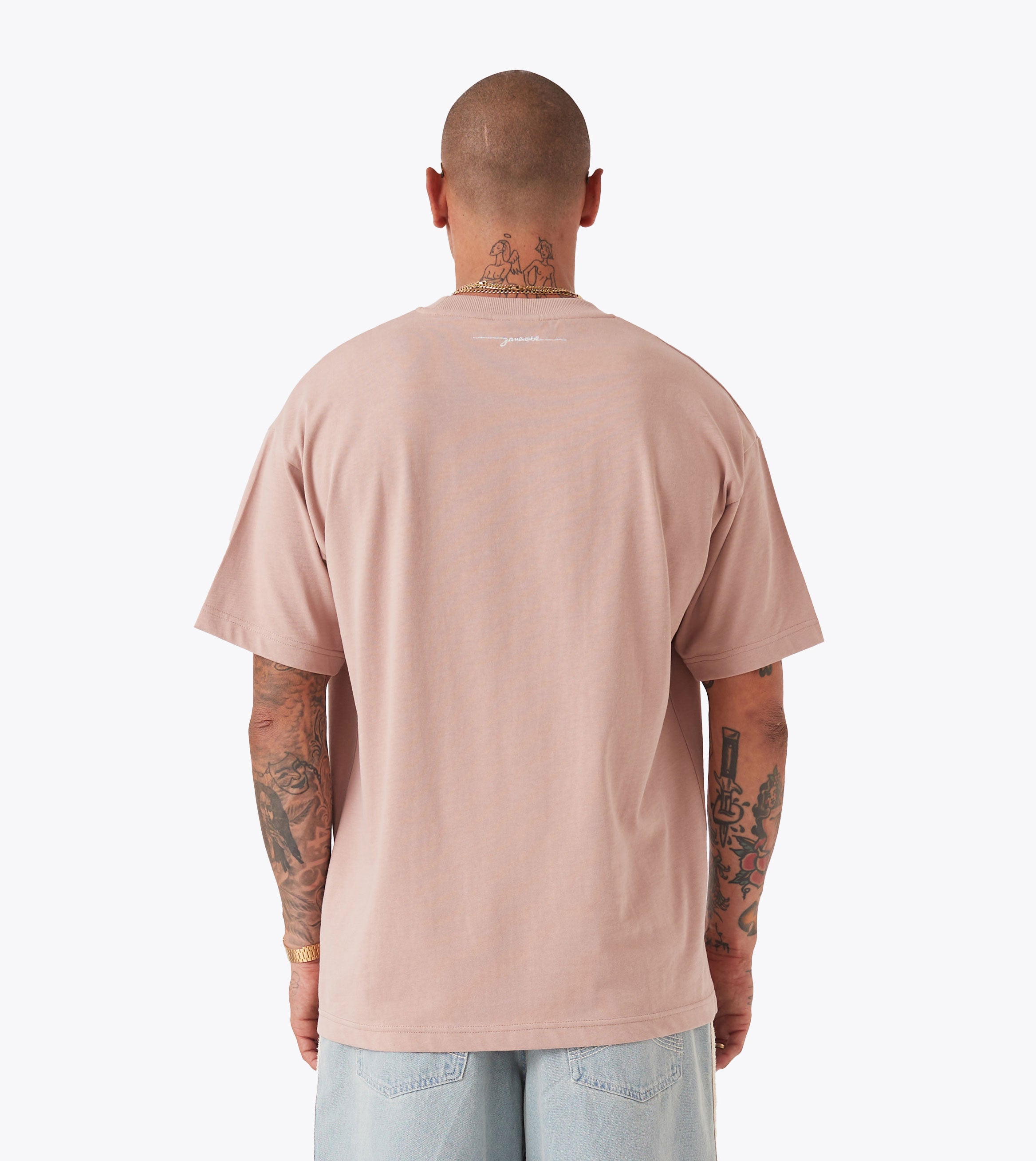 Box Tee Dusty Pink