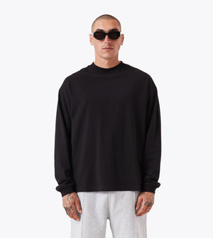 Box ++ LS Tee Black