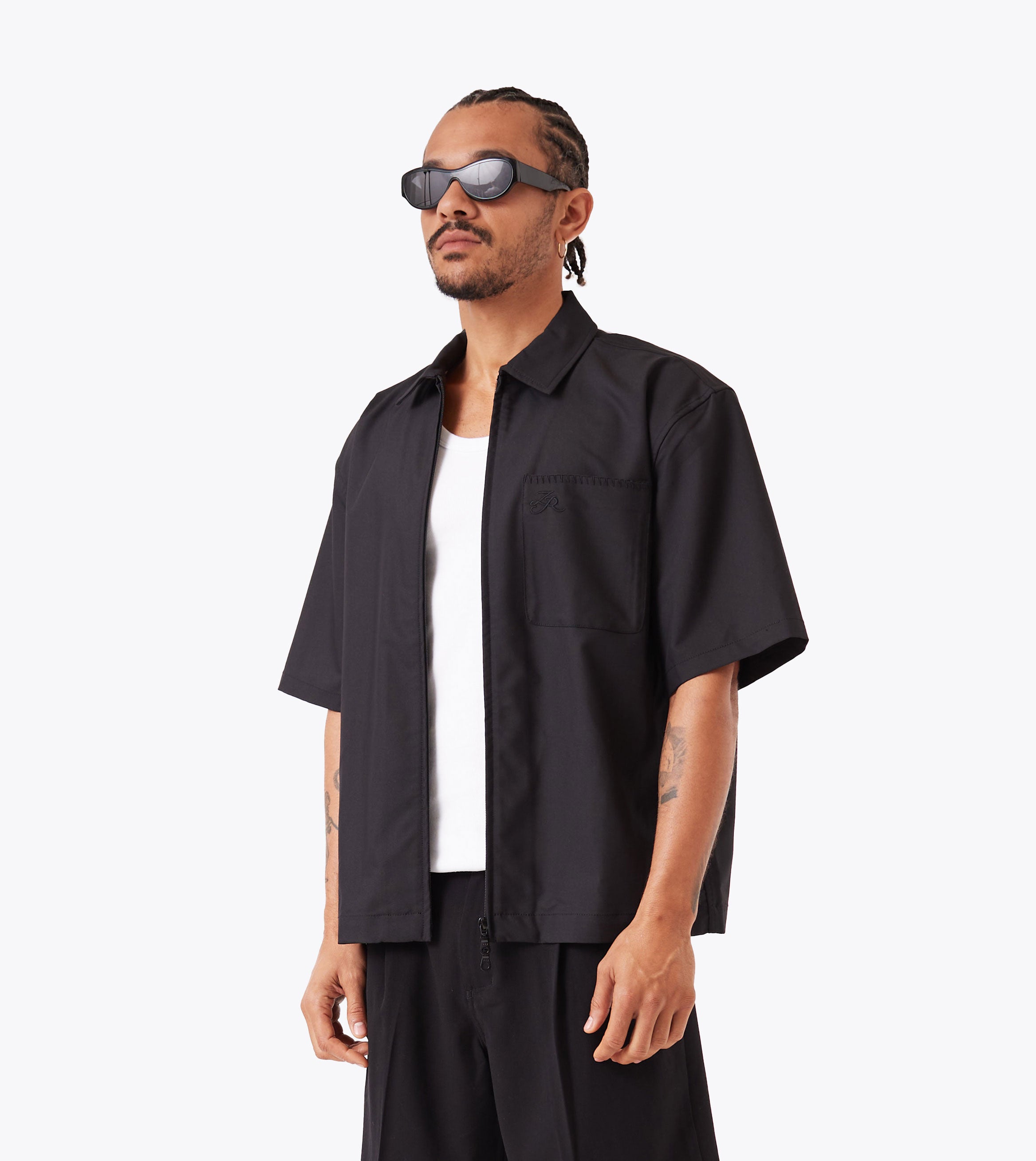 Boxy SS Overshirt 2.0 Black