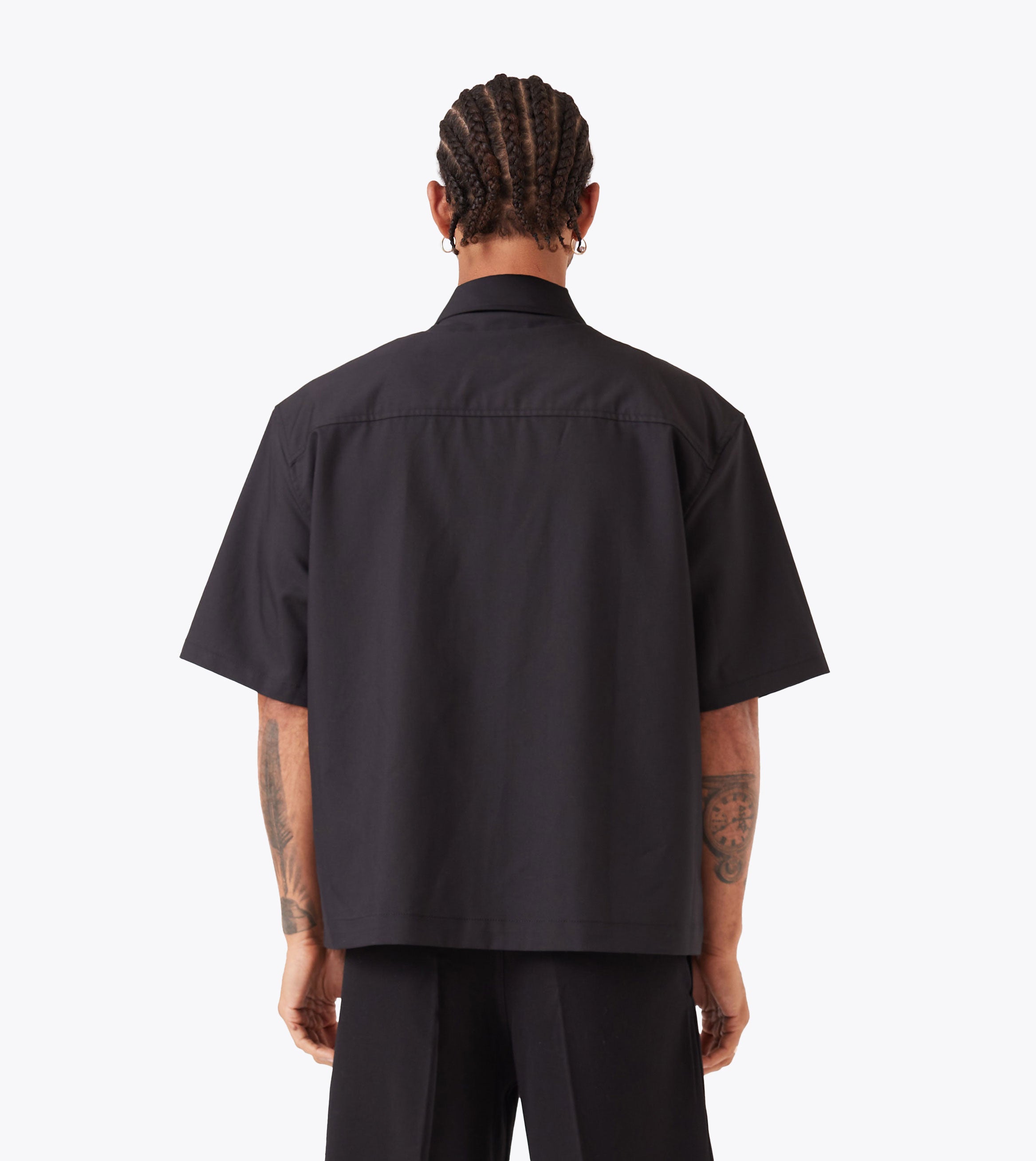 Boxy SS Overshirt 2.0 Black