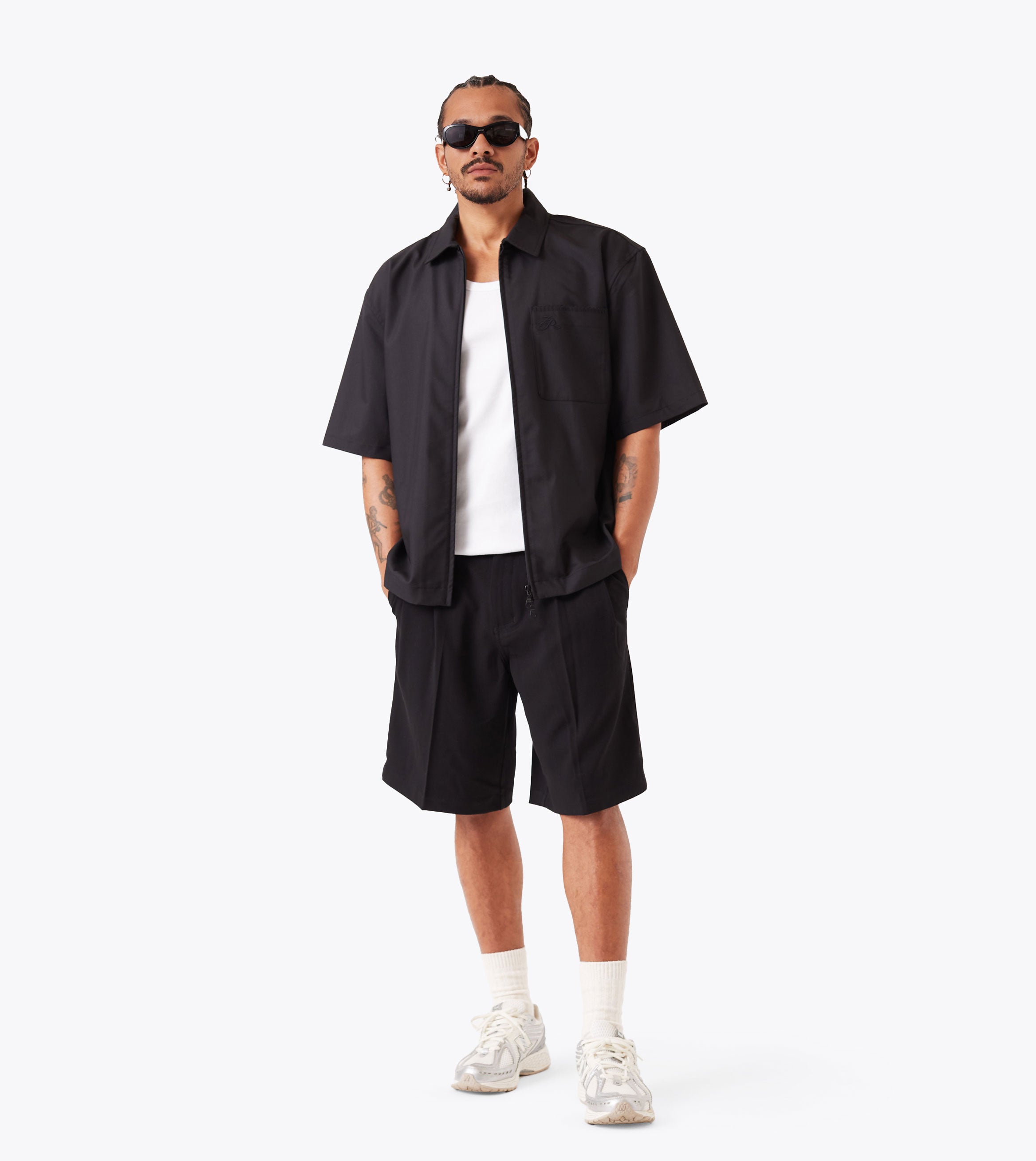 Boxy SS Overshirt 2.0 Black