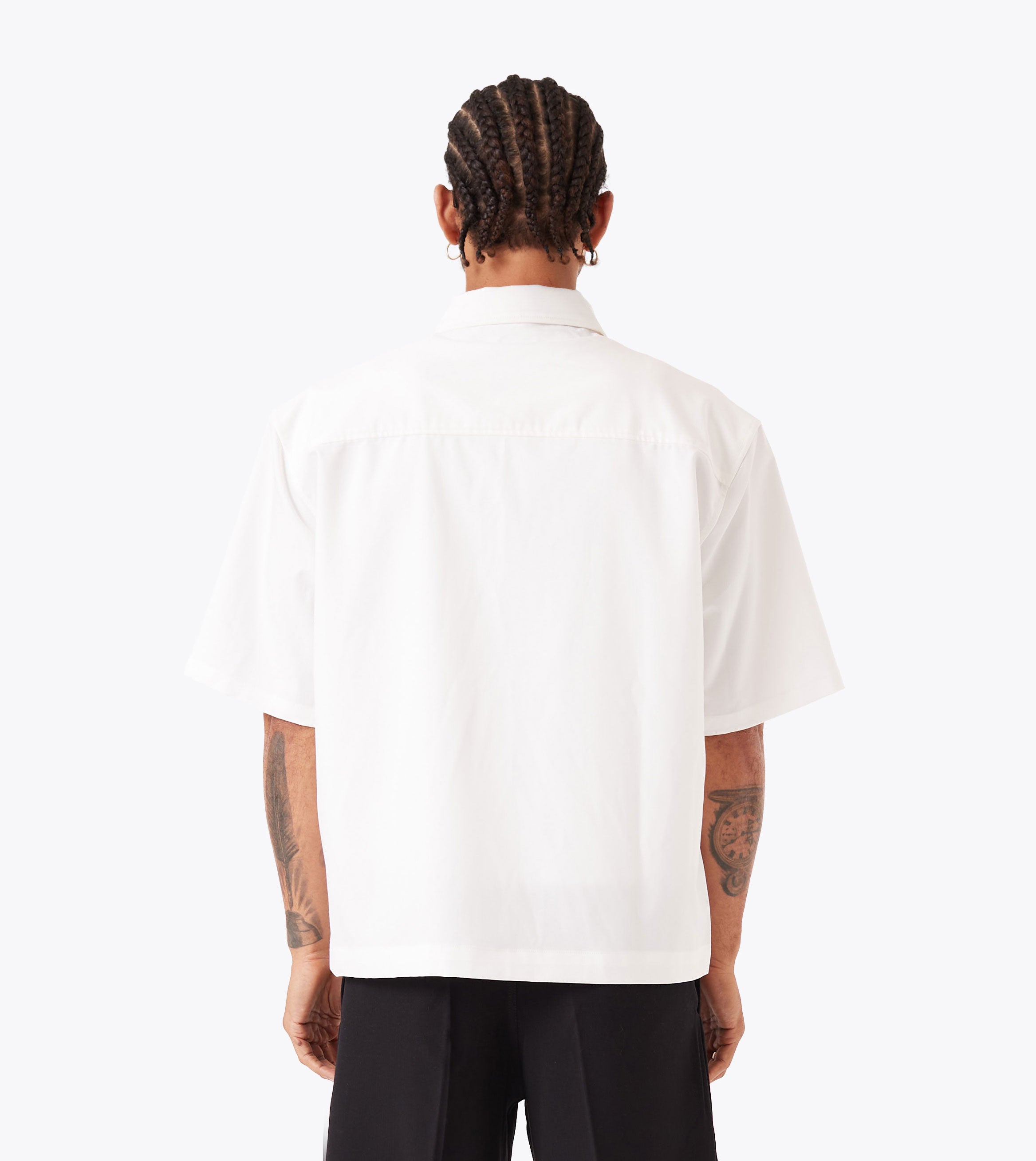 Boxy SS Overshirt 2.0 Vintage White