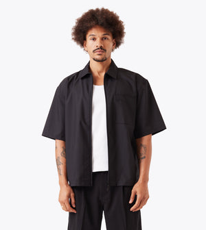 Boxy SS Overshirt 2.0 Black - Coming Soon