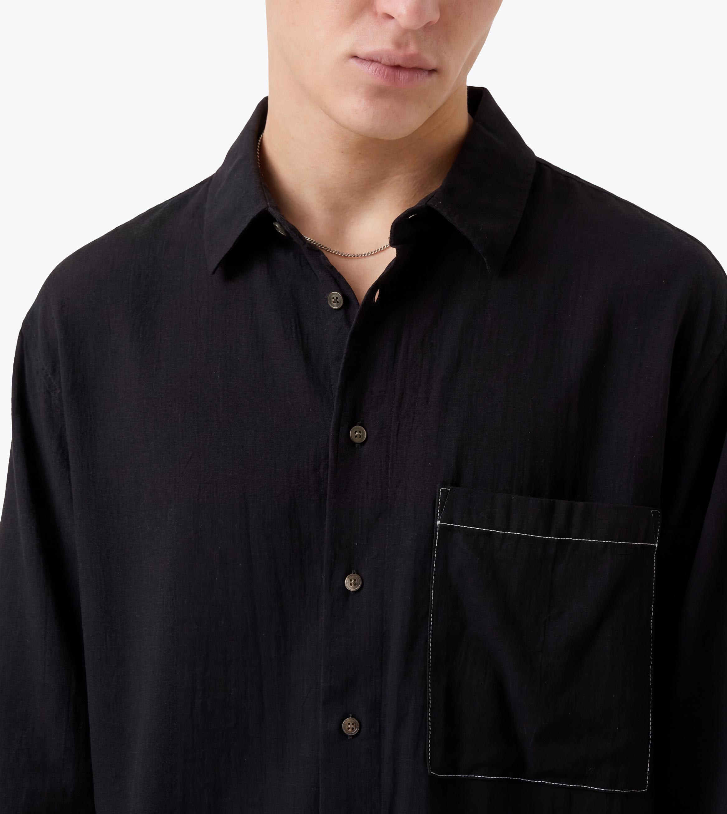 Business LS Shirt Black