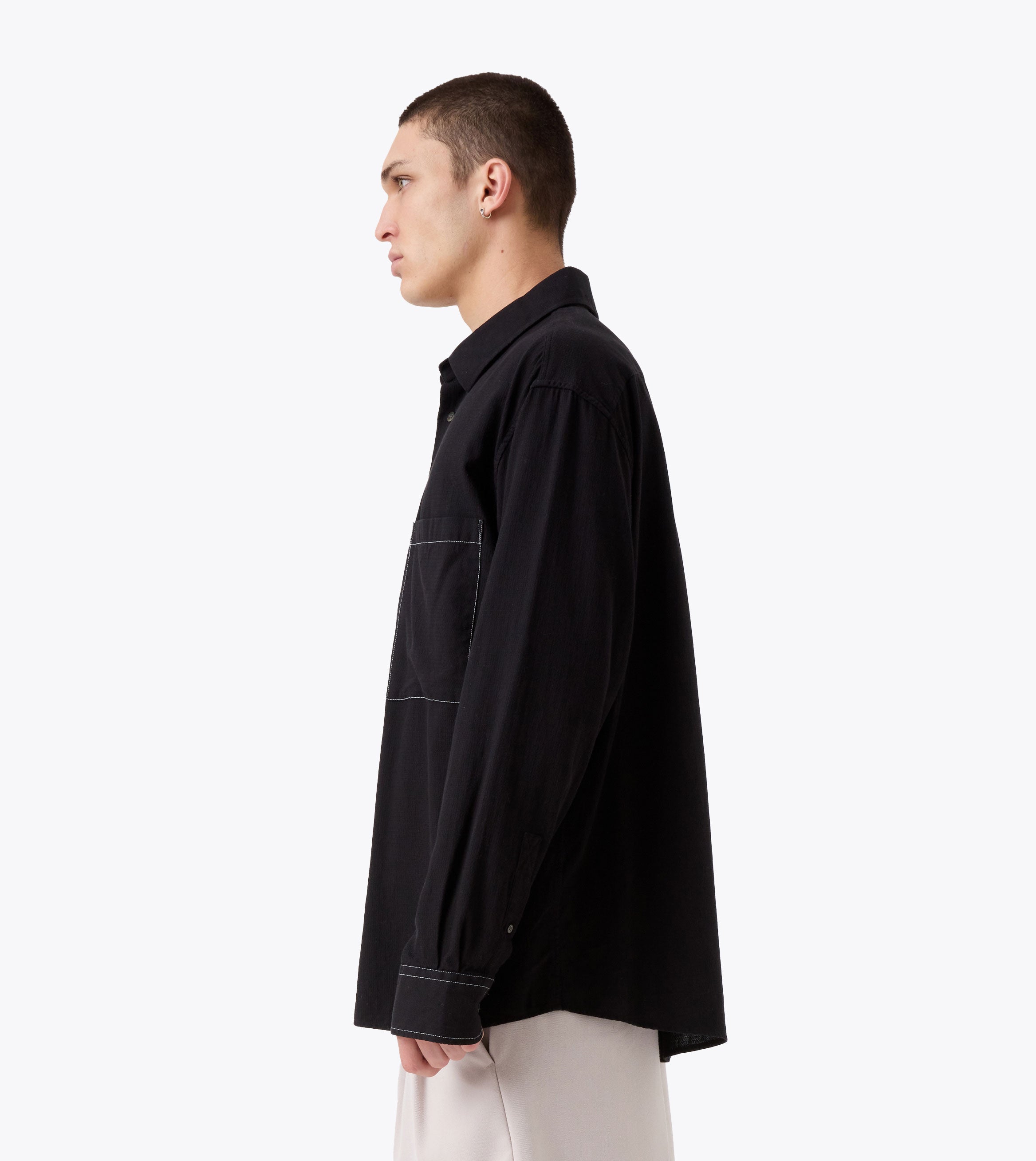 Business LS Shirt Black