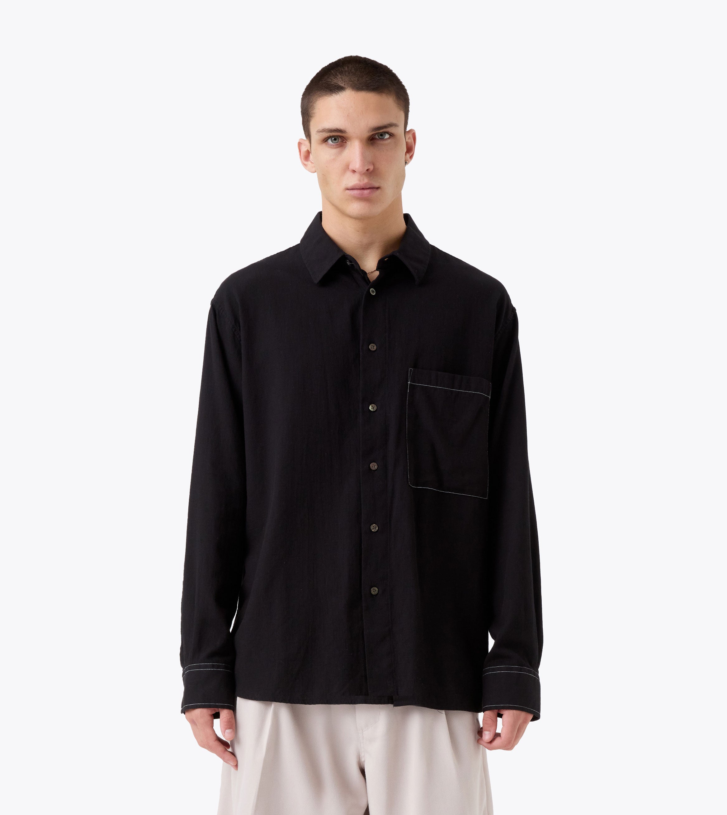 Business LS Shirt Black