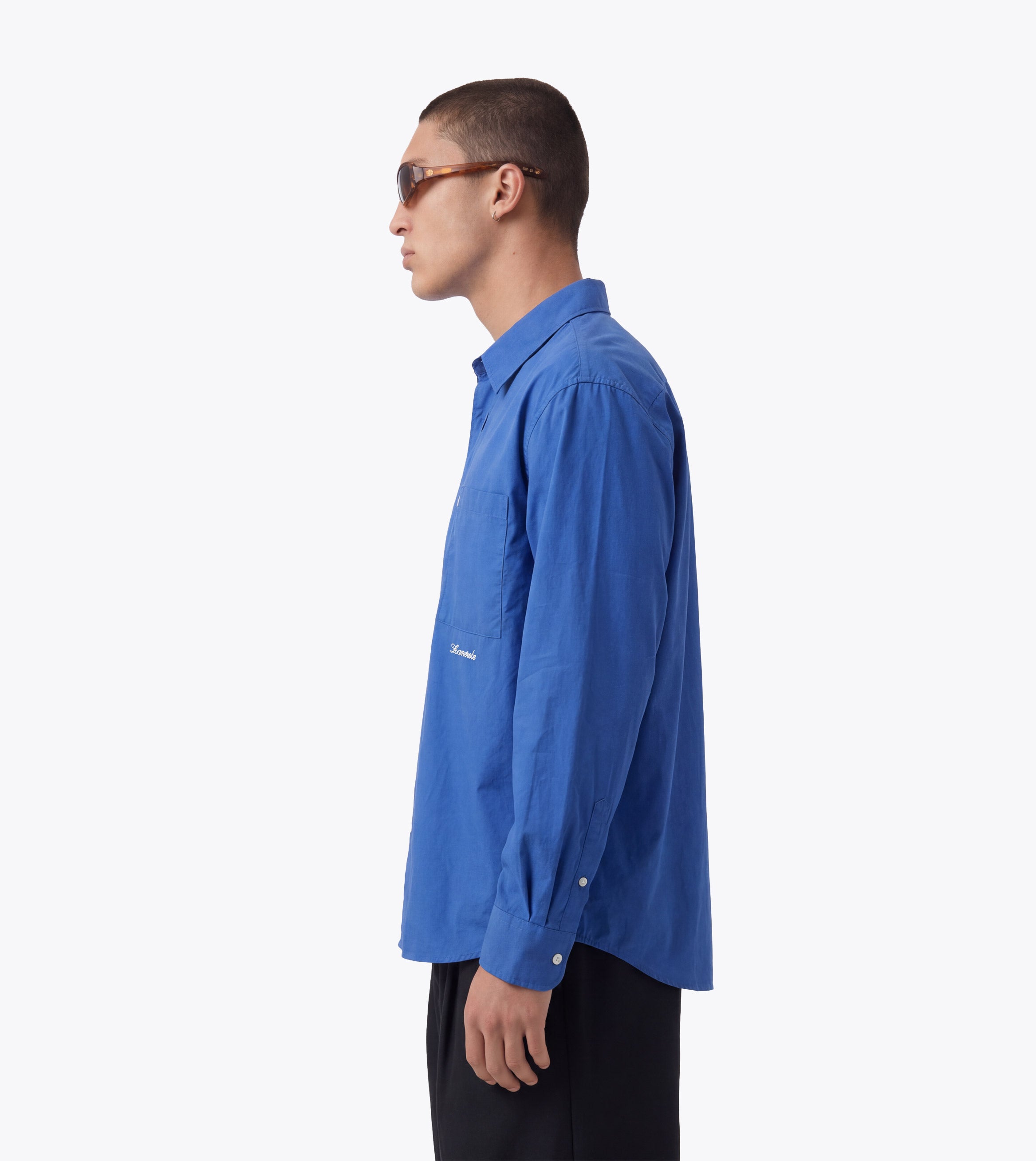 Business LS Shirt Chalk Blue - Coming Soon