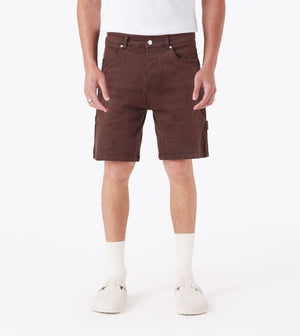 Carpenter Denim Short Dk Choc