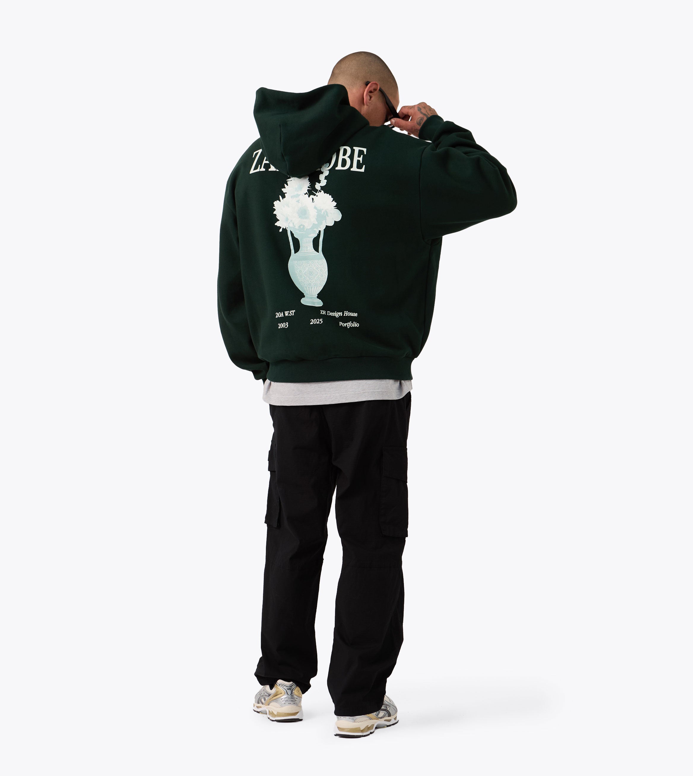 Ceramic Box Zip Hood Forest