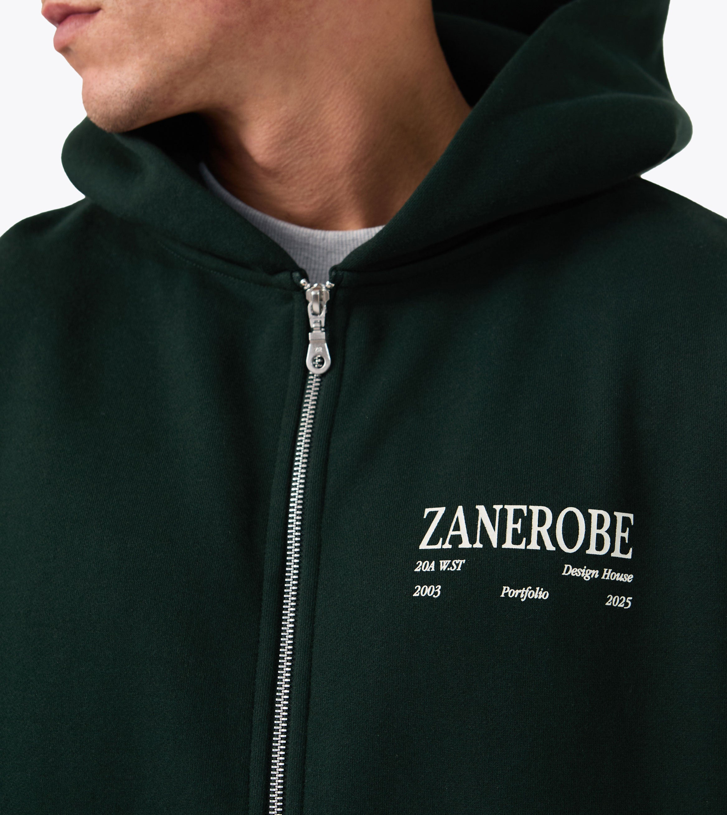 Ceramic Box Zip Hood Forest