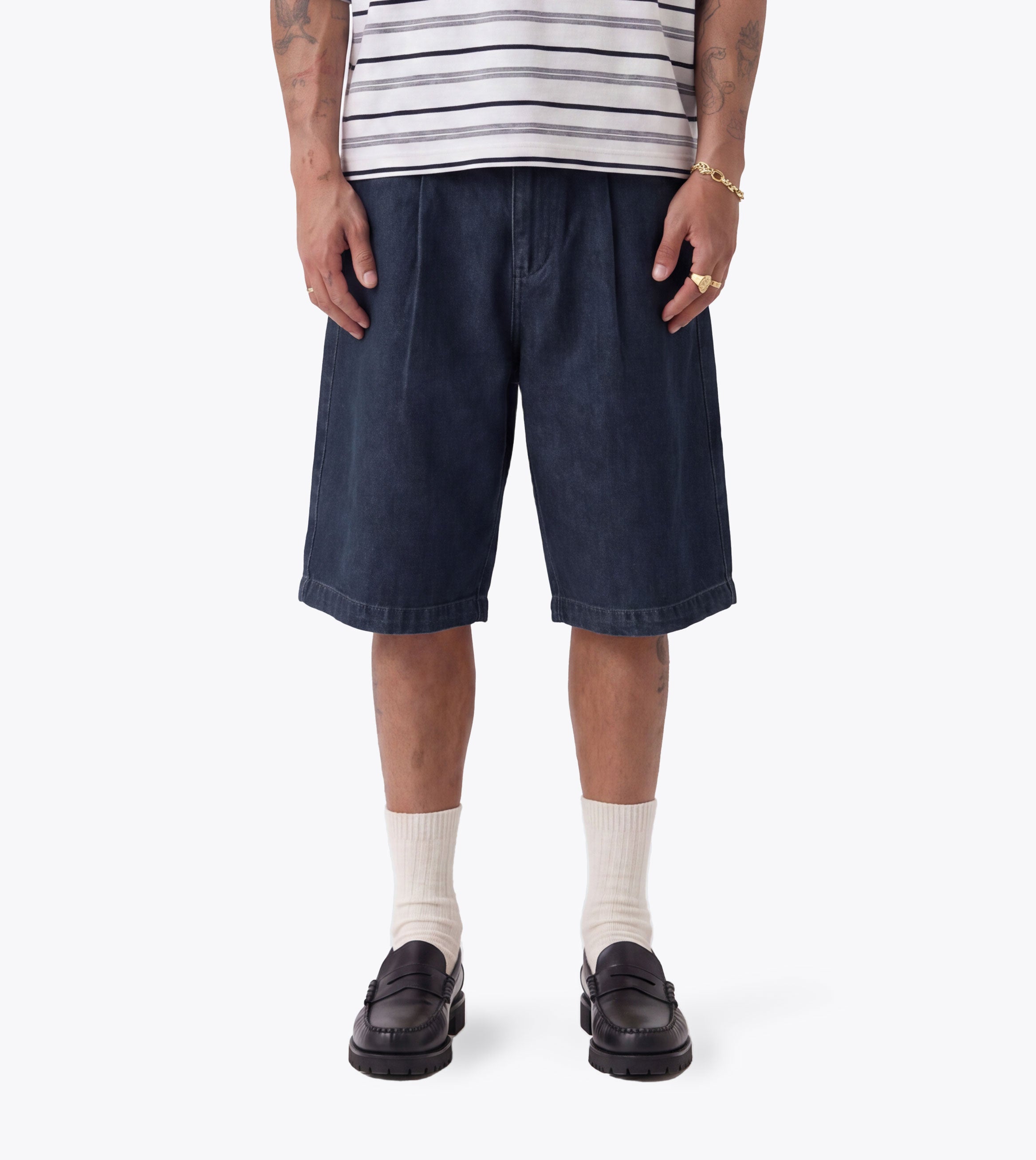 Denim Mega Short Raw Indigo - Coming Soon