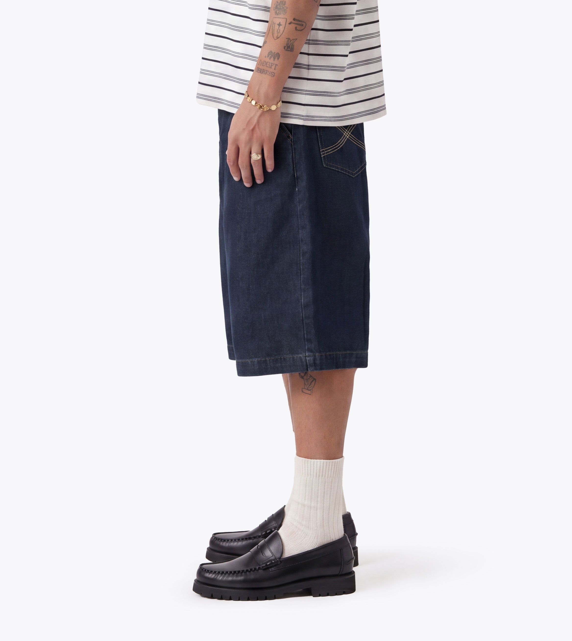Denim Mega Short Raw Indigo - Coming Soon