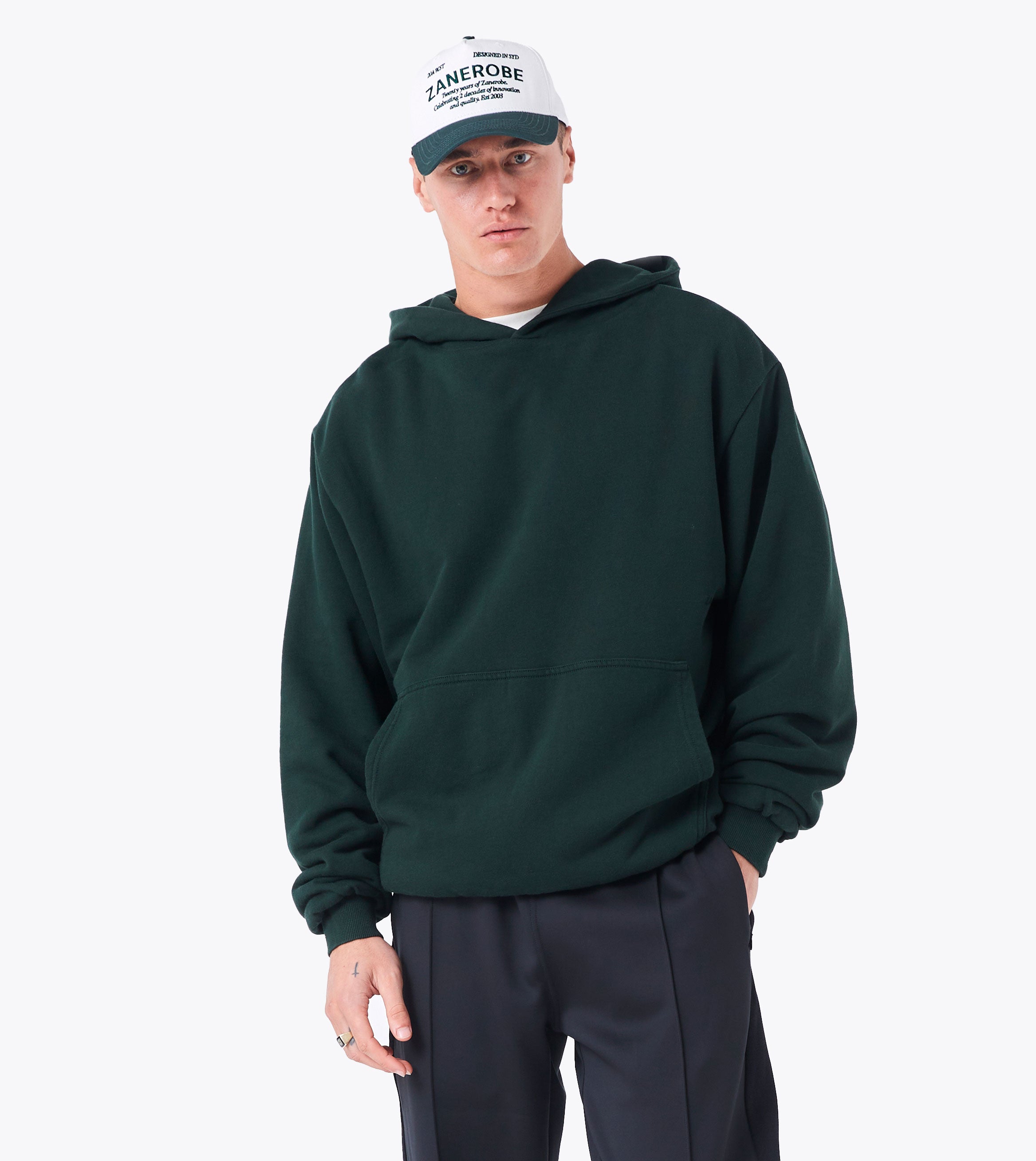 Double Down Hoodie Forest – ZANEROBE