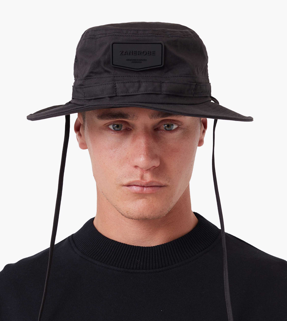 Explorer Hat Side Explorer Hat Black – ZANEROBE