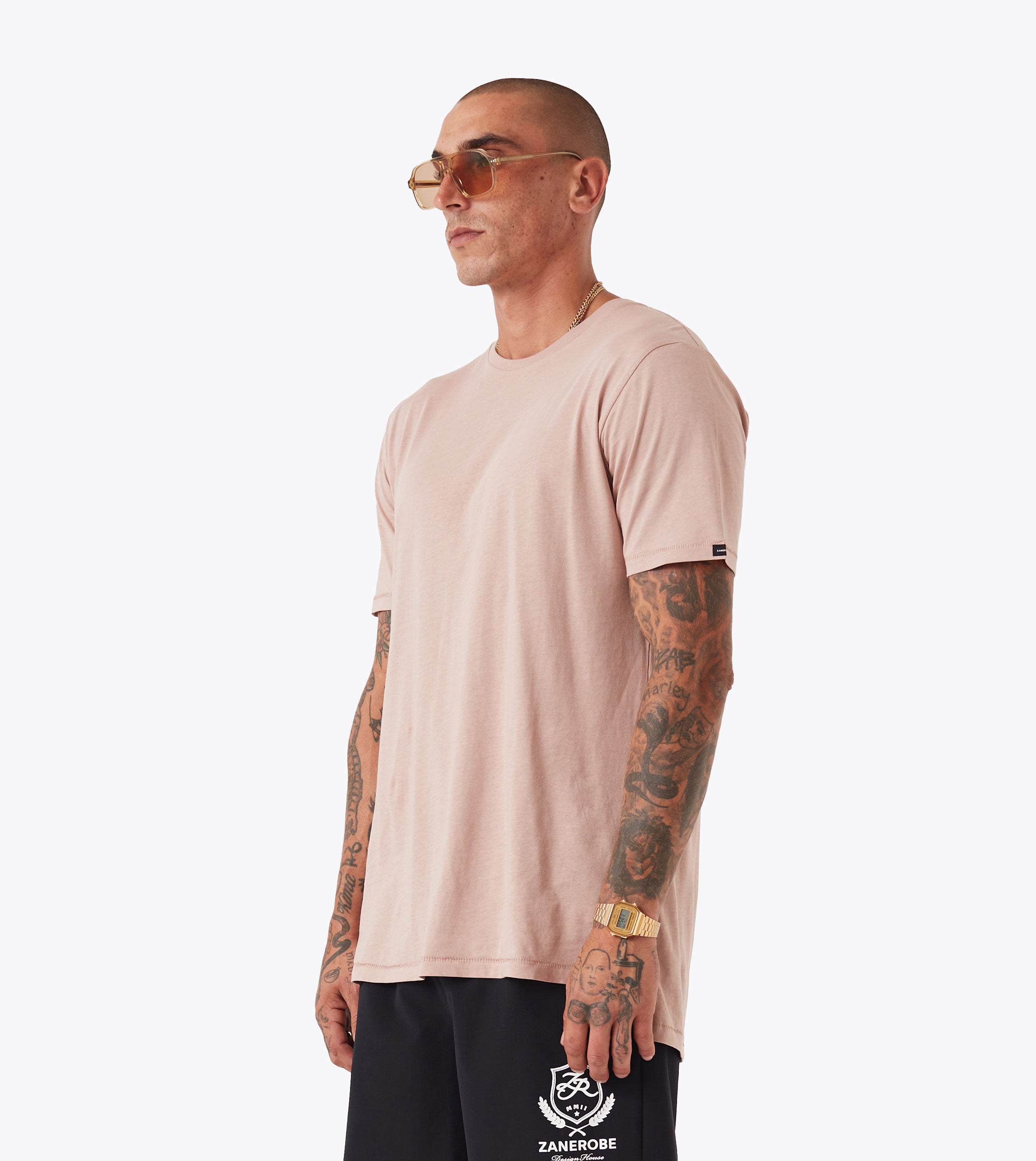 Flintlock Tee Dusty Pink