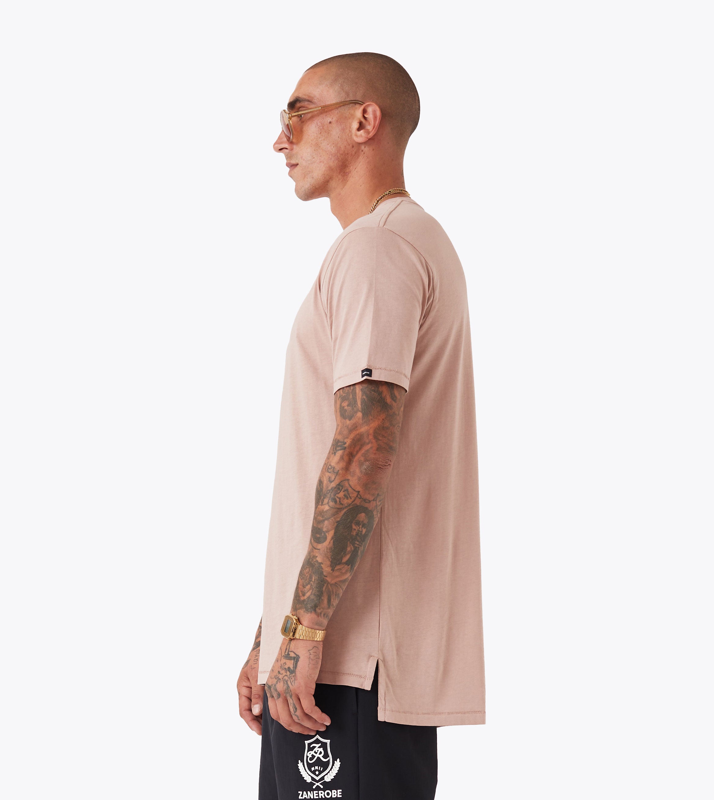 Flintlock Tee Dusty Pink