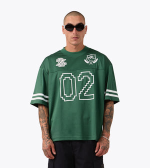 Heritage Mesh Flow Tee Forest