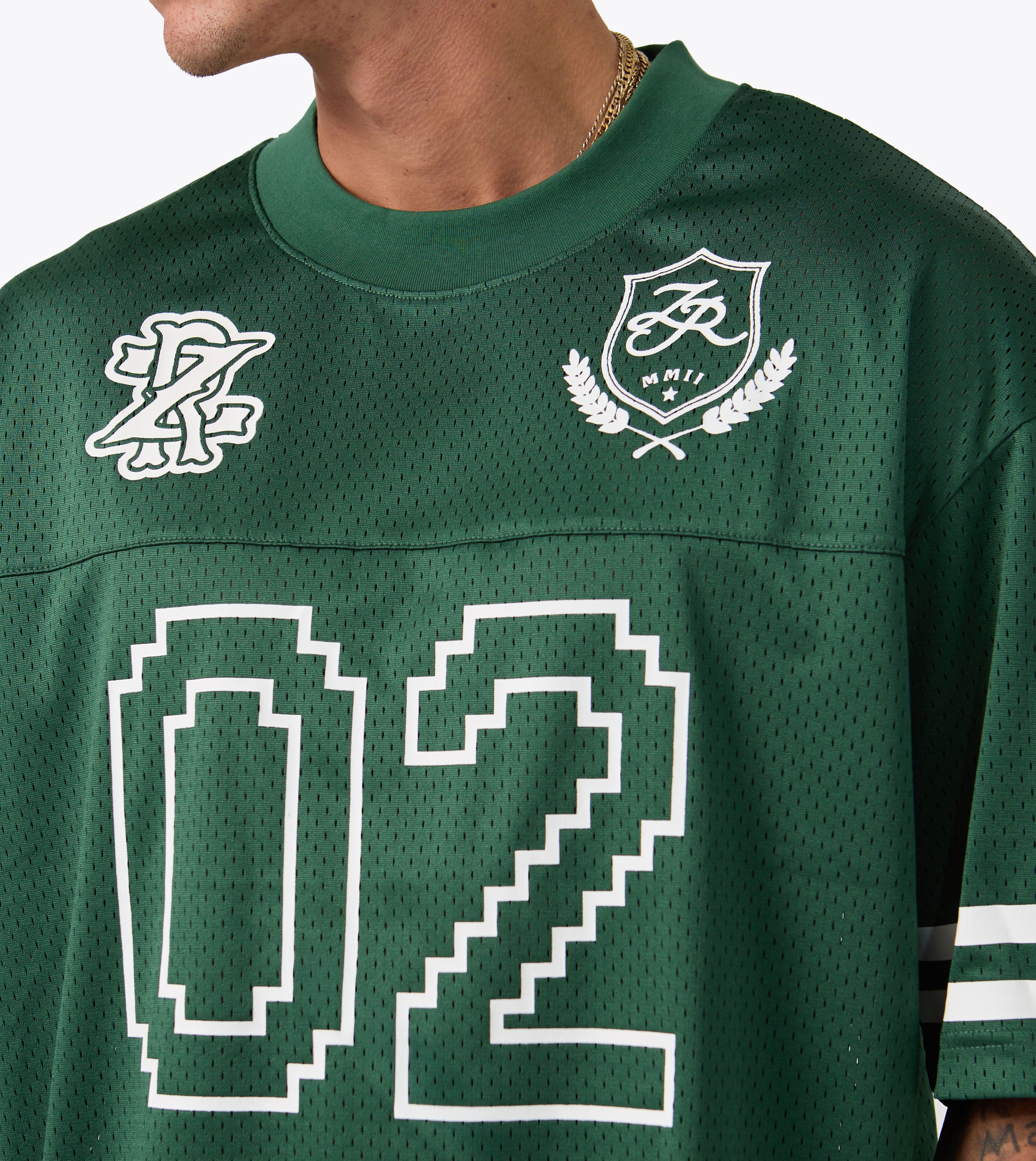 Heritage Mesh Flow Tee Forest