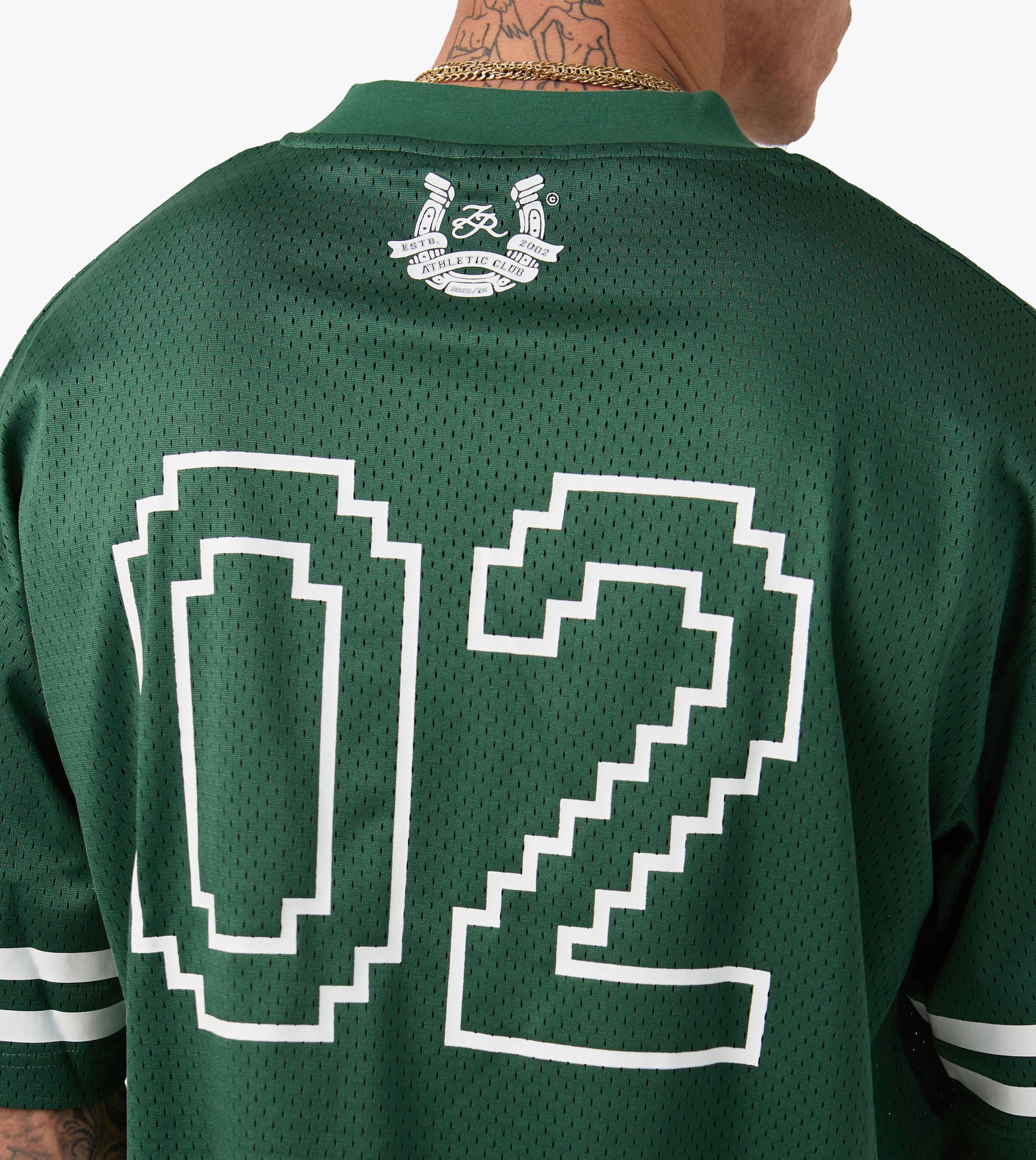 Heritage Mesh Flow Tee Forest