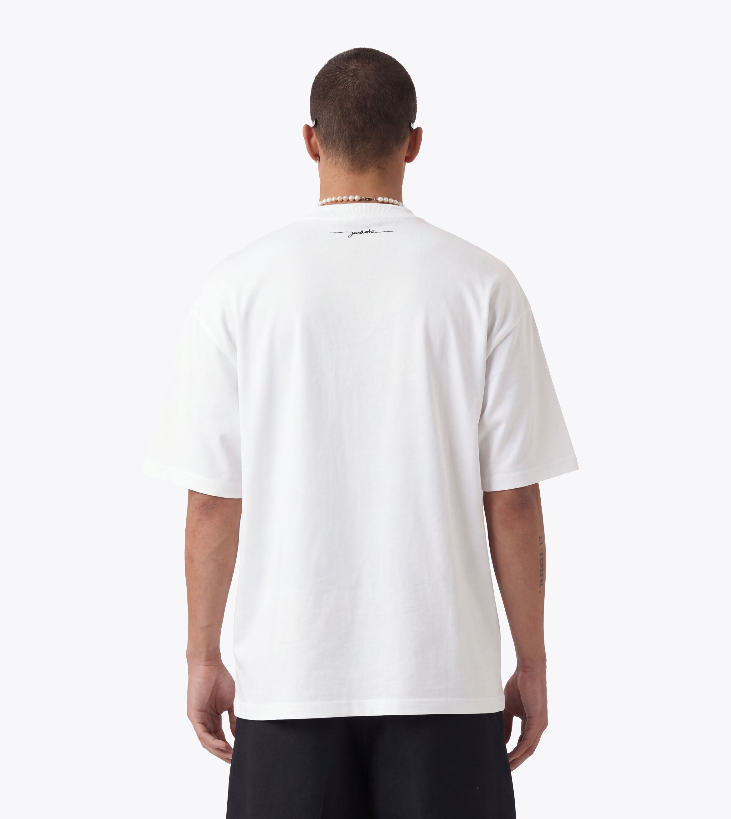 In A Rush Flow Tee White