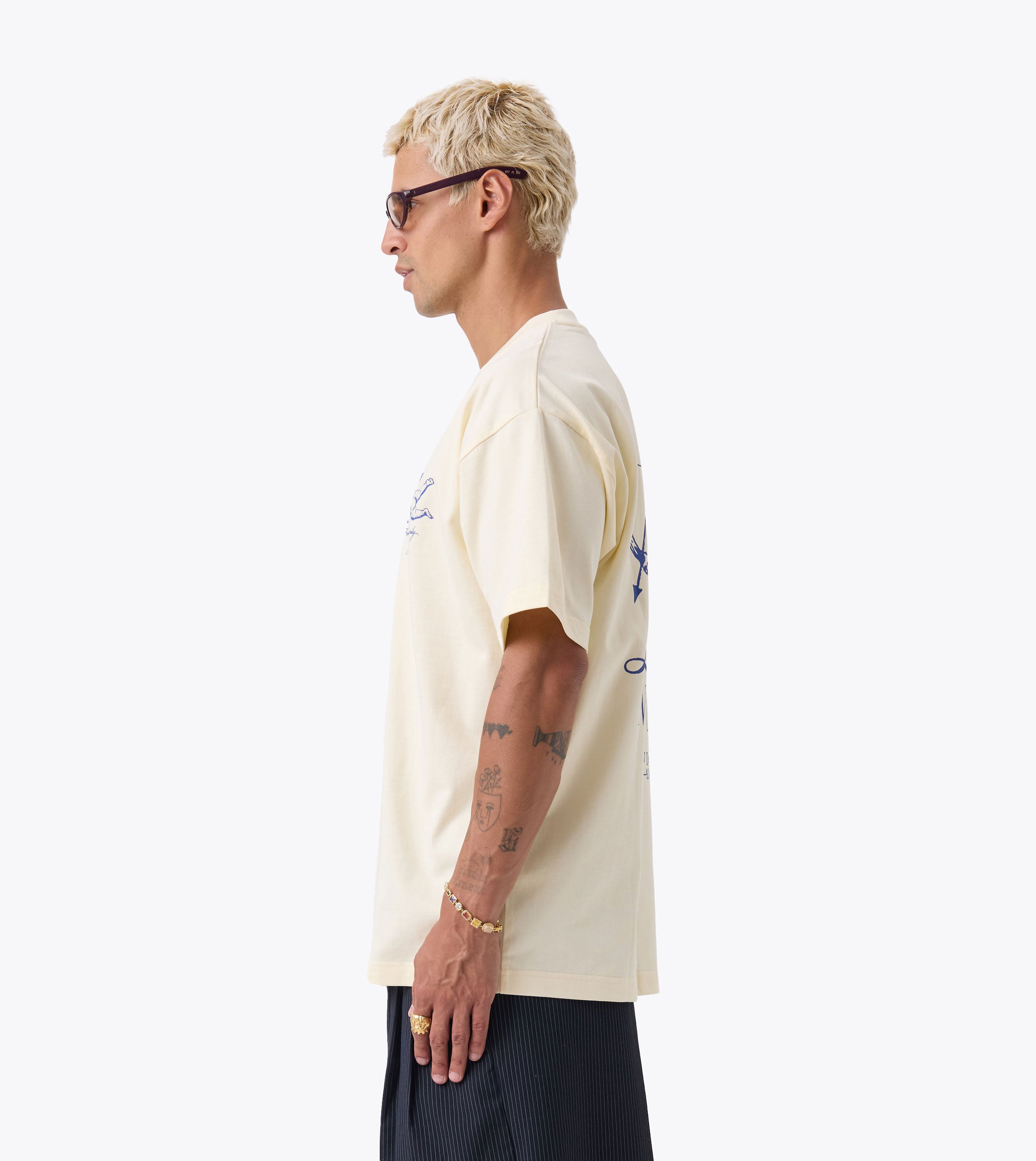 Lafayette Box Tee Lemon