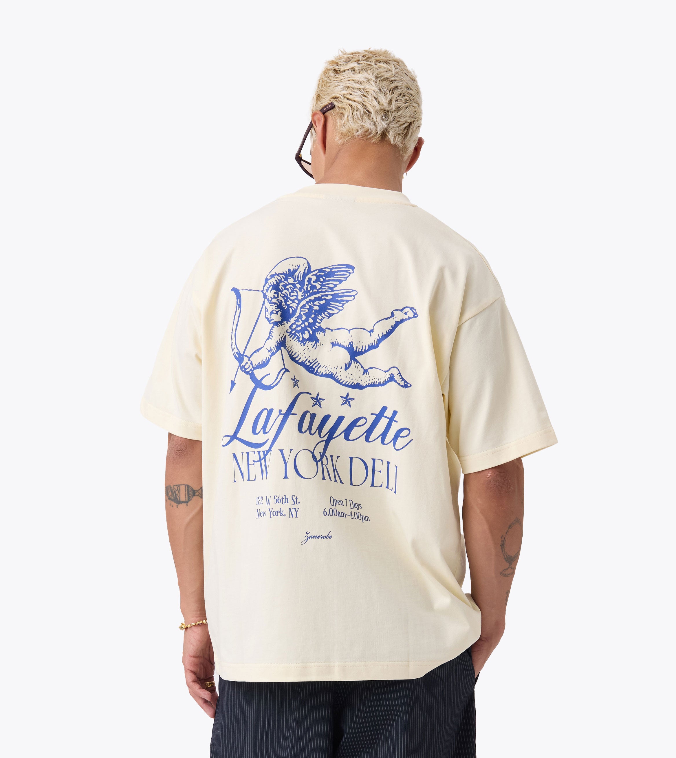 Lafayette Box Tee Lemon