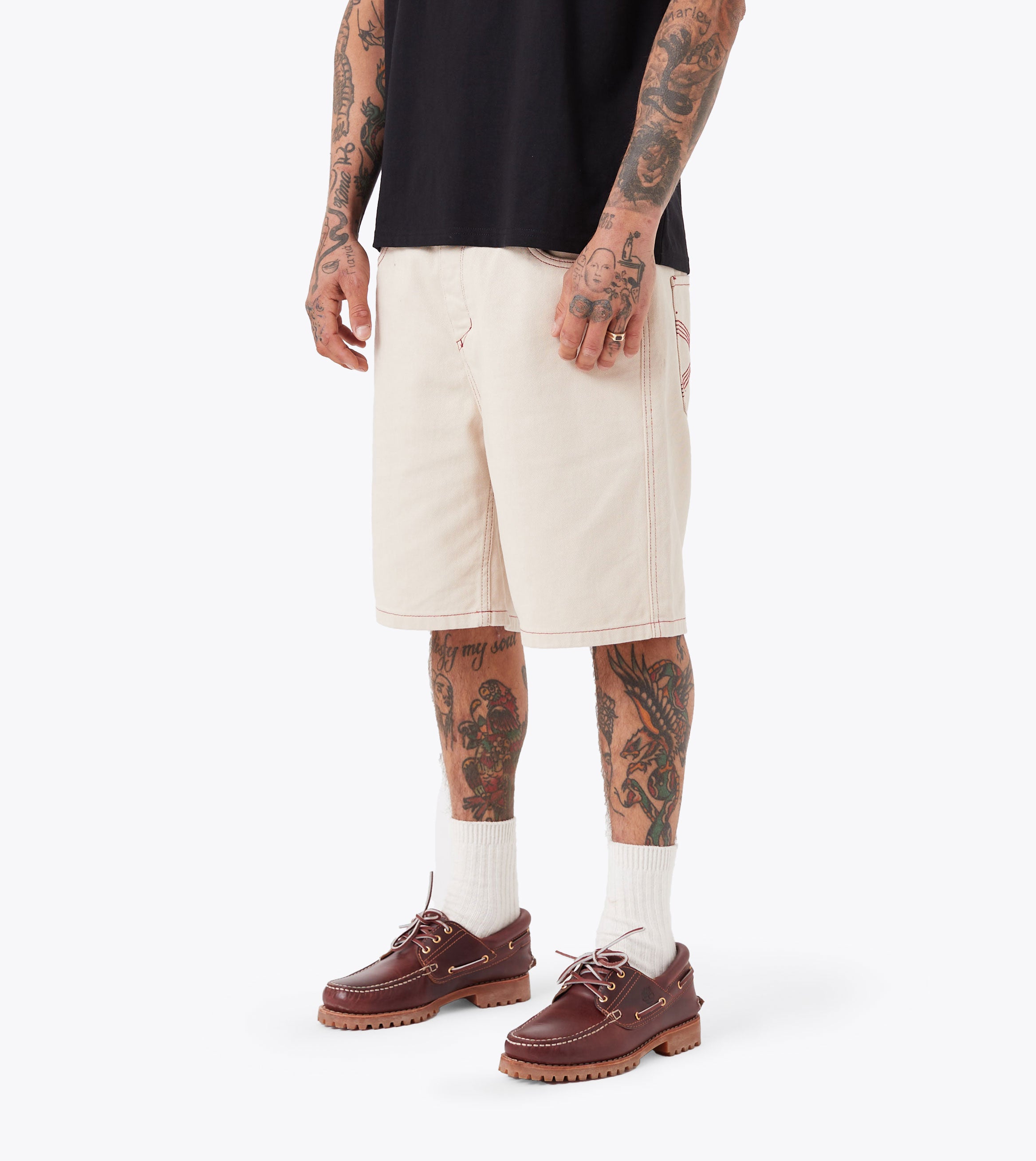 Legacy Work Short Beige