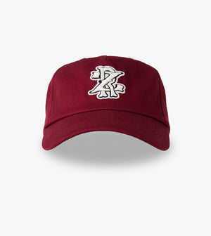 Monogram Snapback Cherry