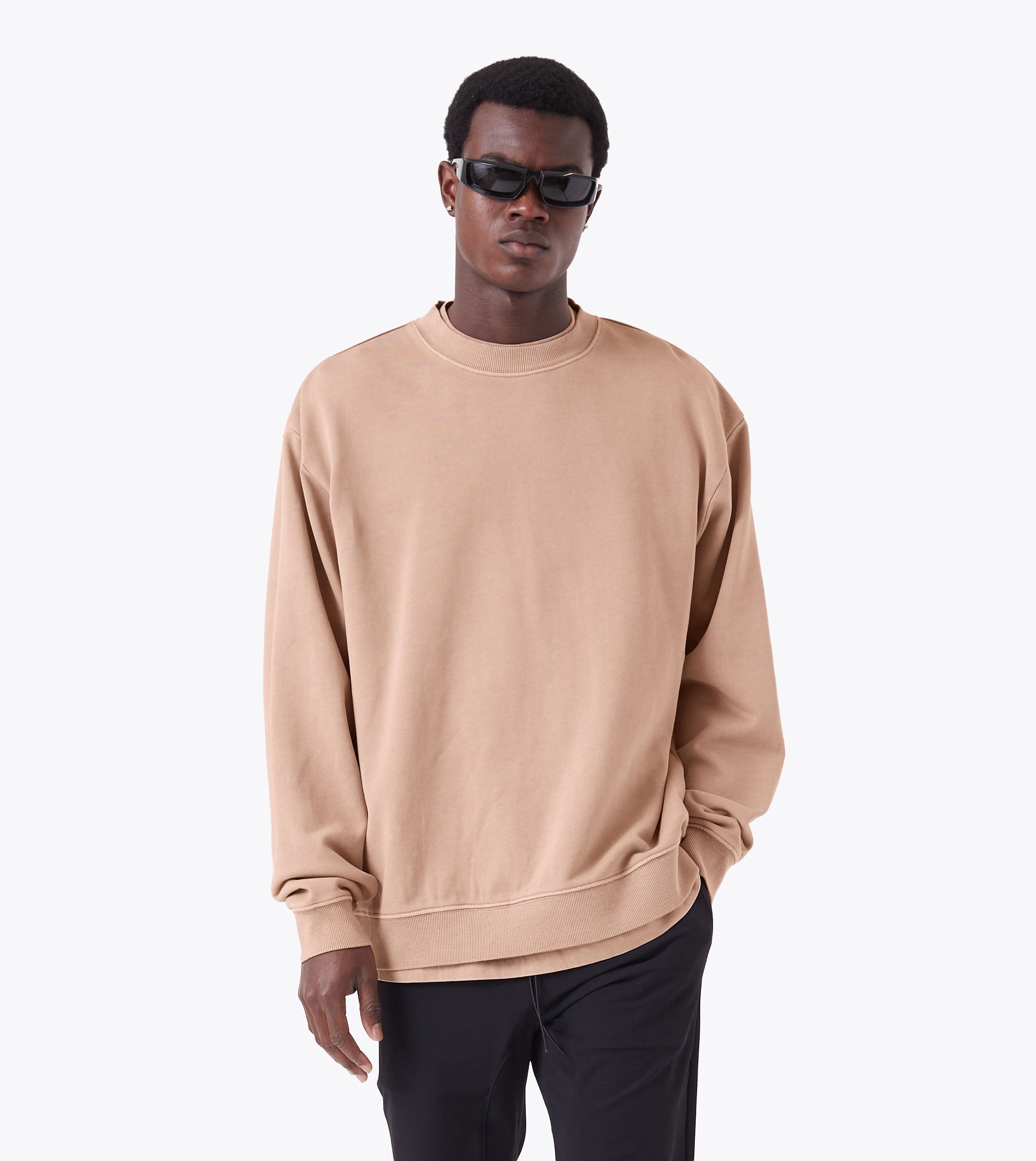 Orgo Crew Sweat GD Lt Rose – ZANEROBE