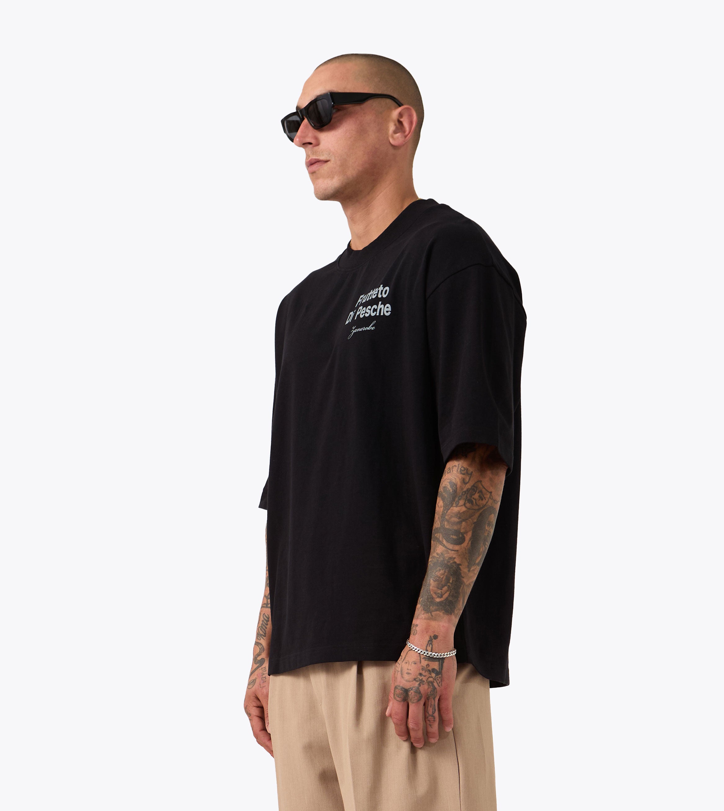 Pesche Flow Tee Black