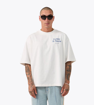 Pesche Flow Tee Vintage White