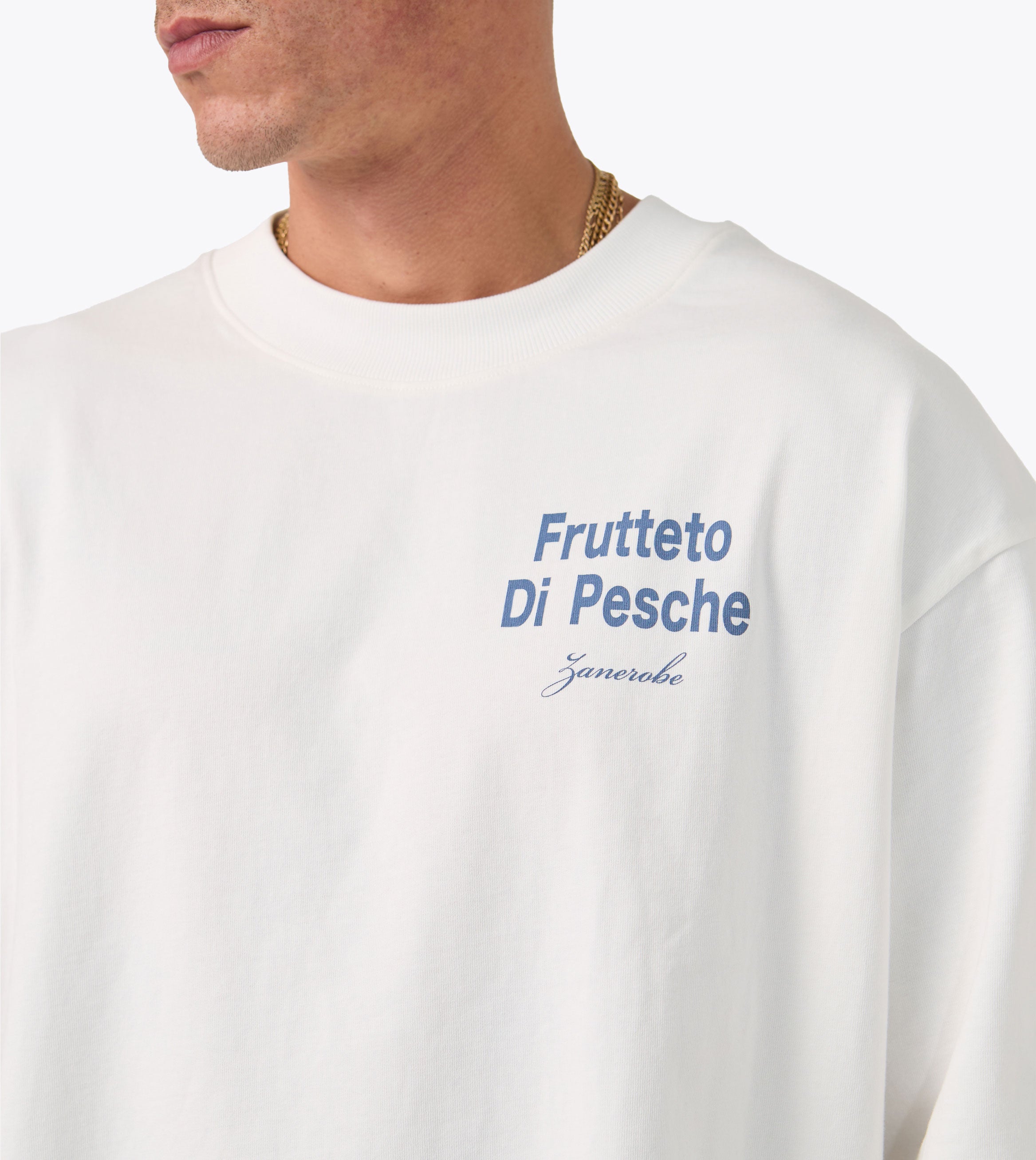 Pesche Flow Tee Vintage White