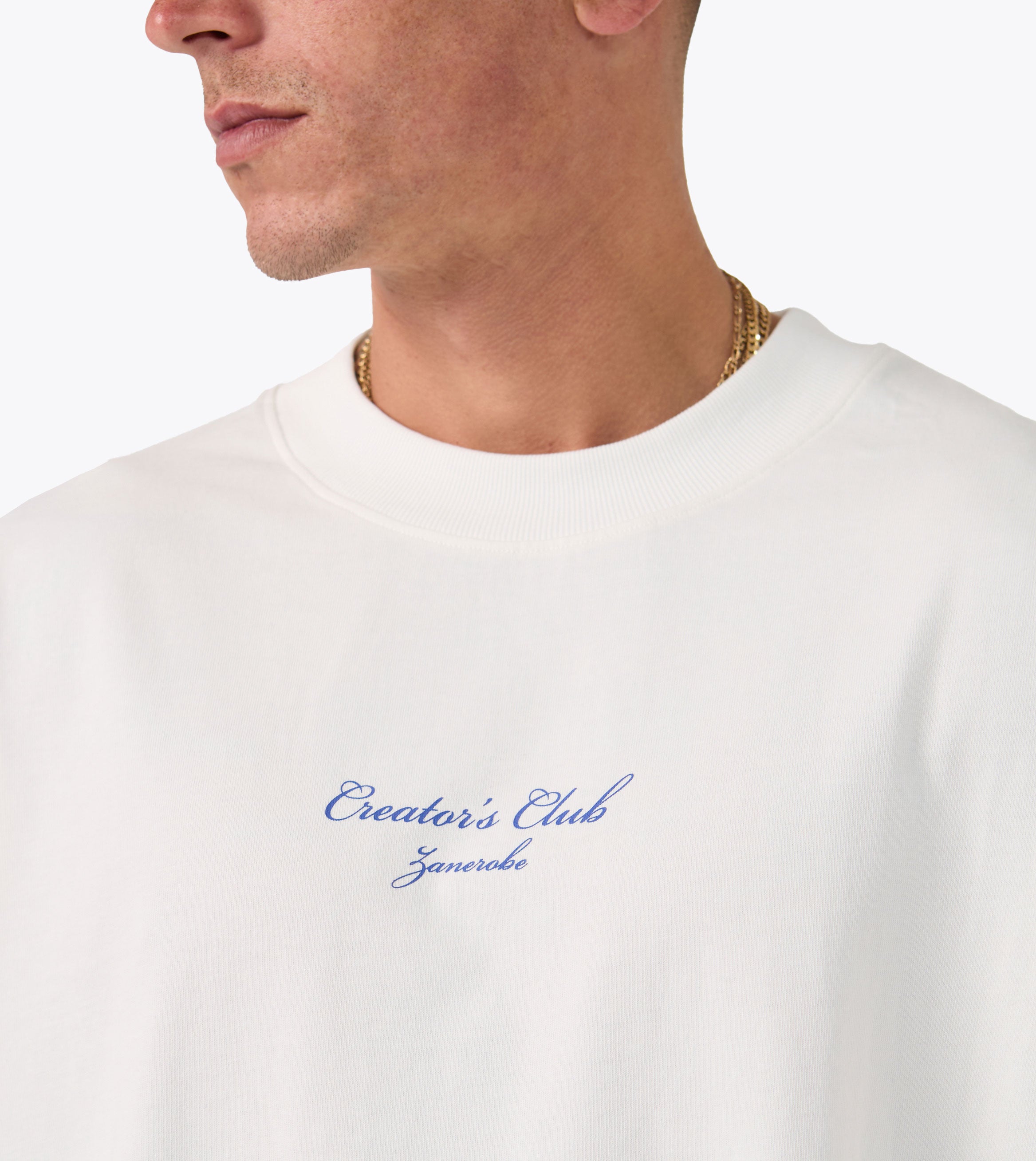 Piano Flow Tee Vintage White