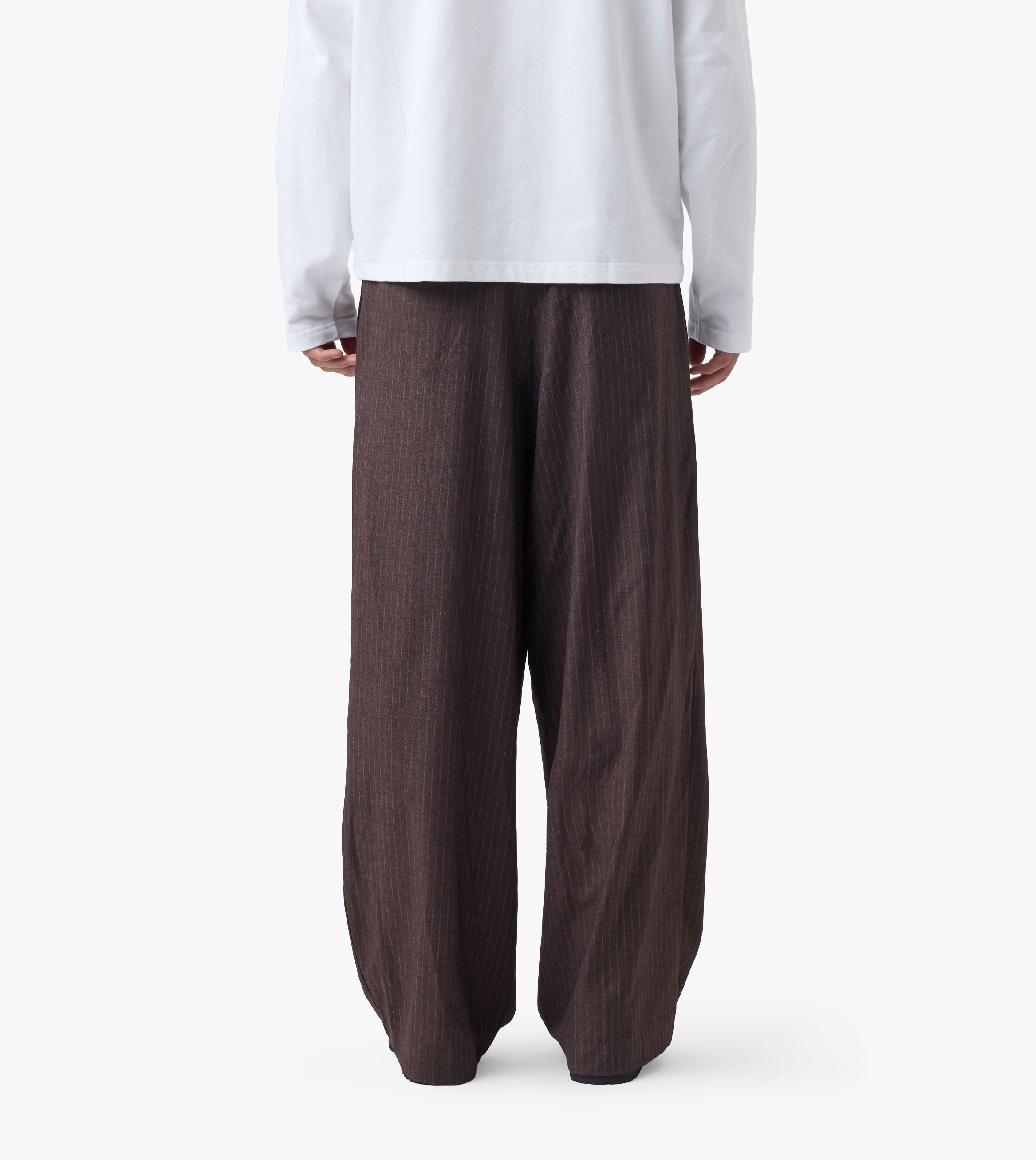 Pinstripe Mega Pant Choc Stripe