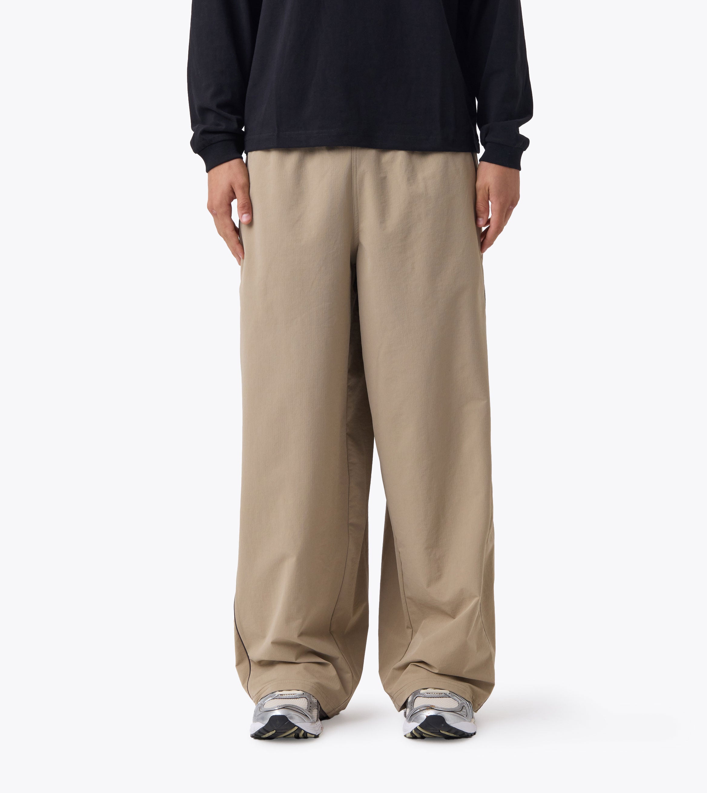 Piping Track Pant Stone