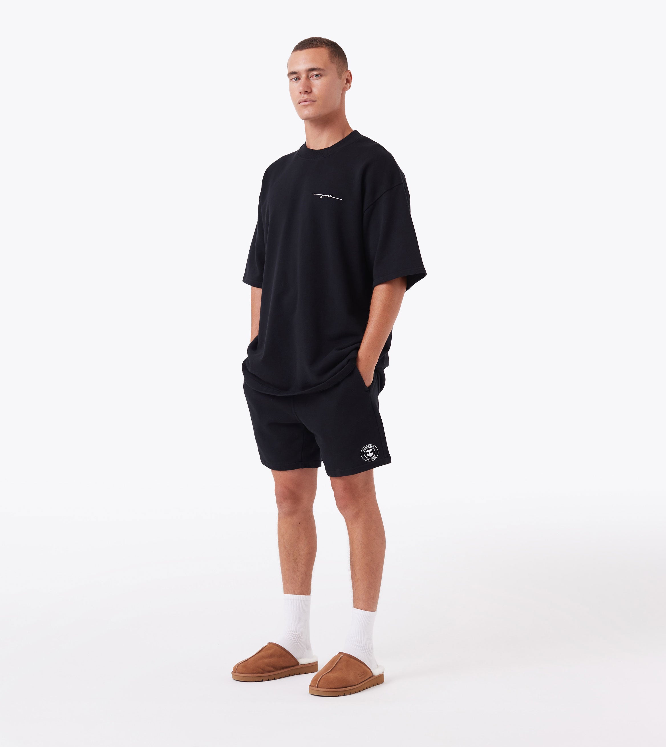 Training Sweat Short Black