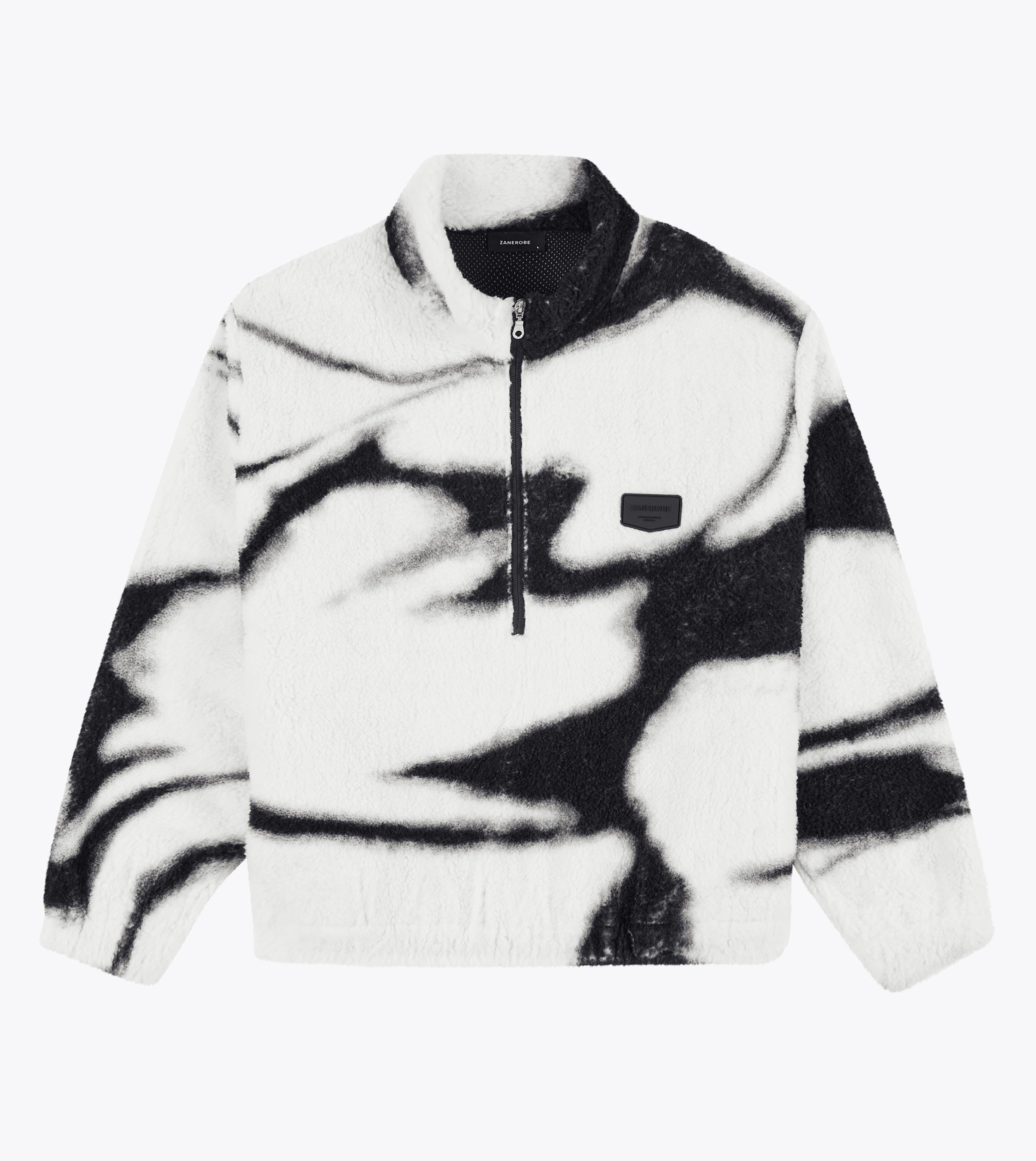 Snowslide Shearling Pullover Vintage White/Black