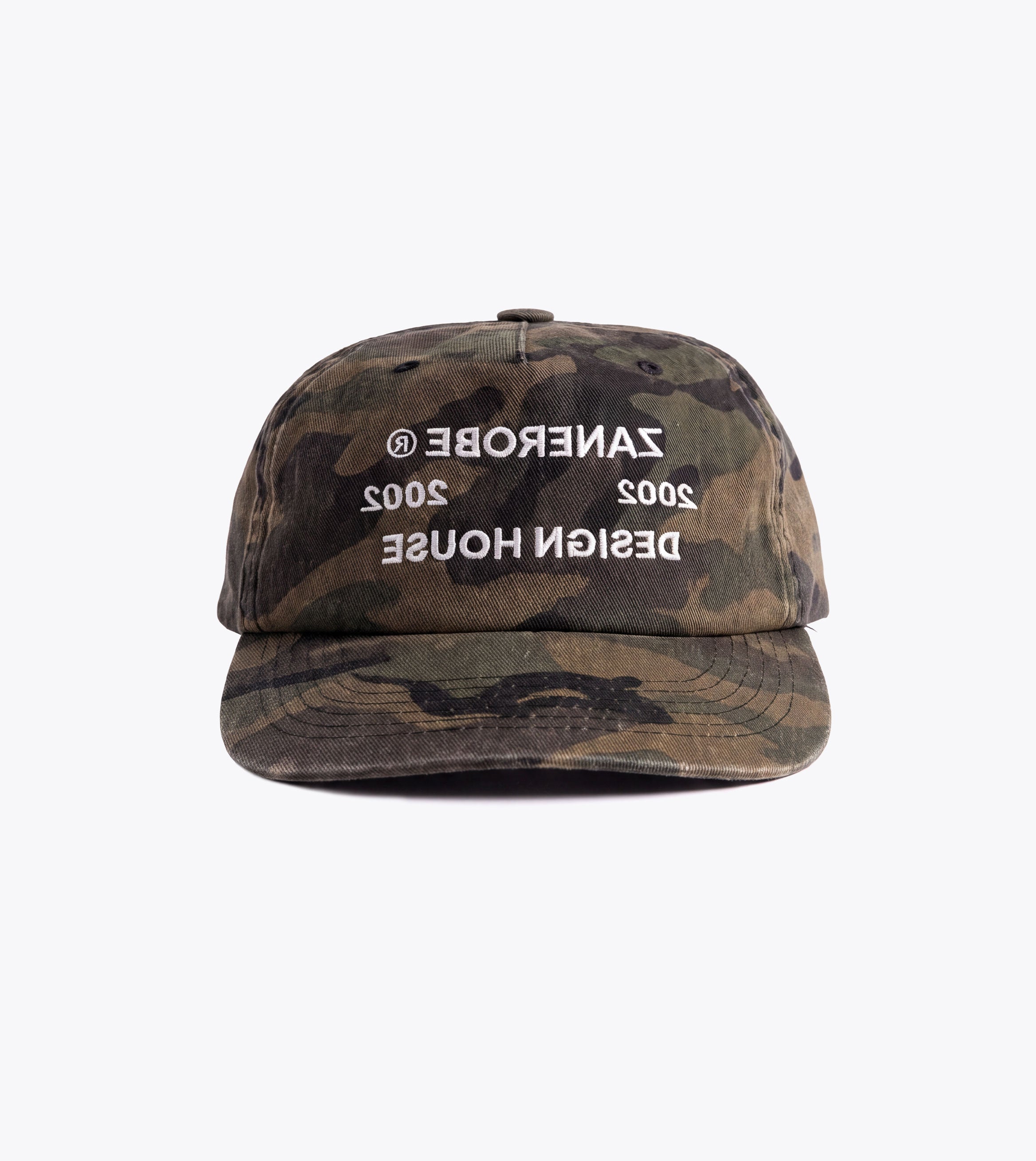 Stamped Snapback Washed Camo - Coming Soon