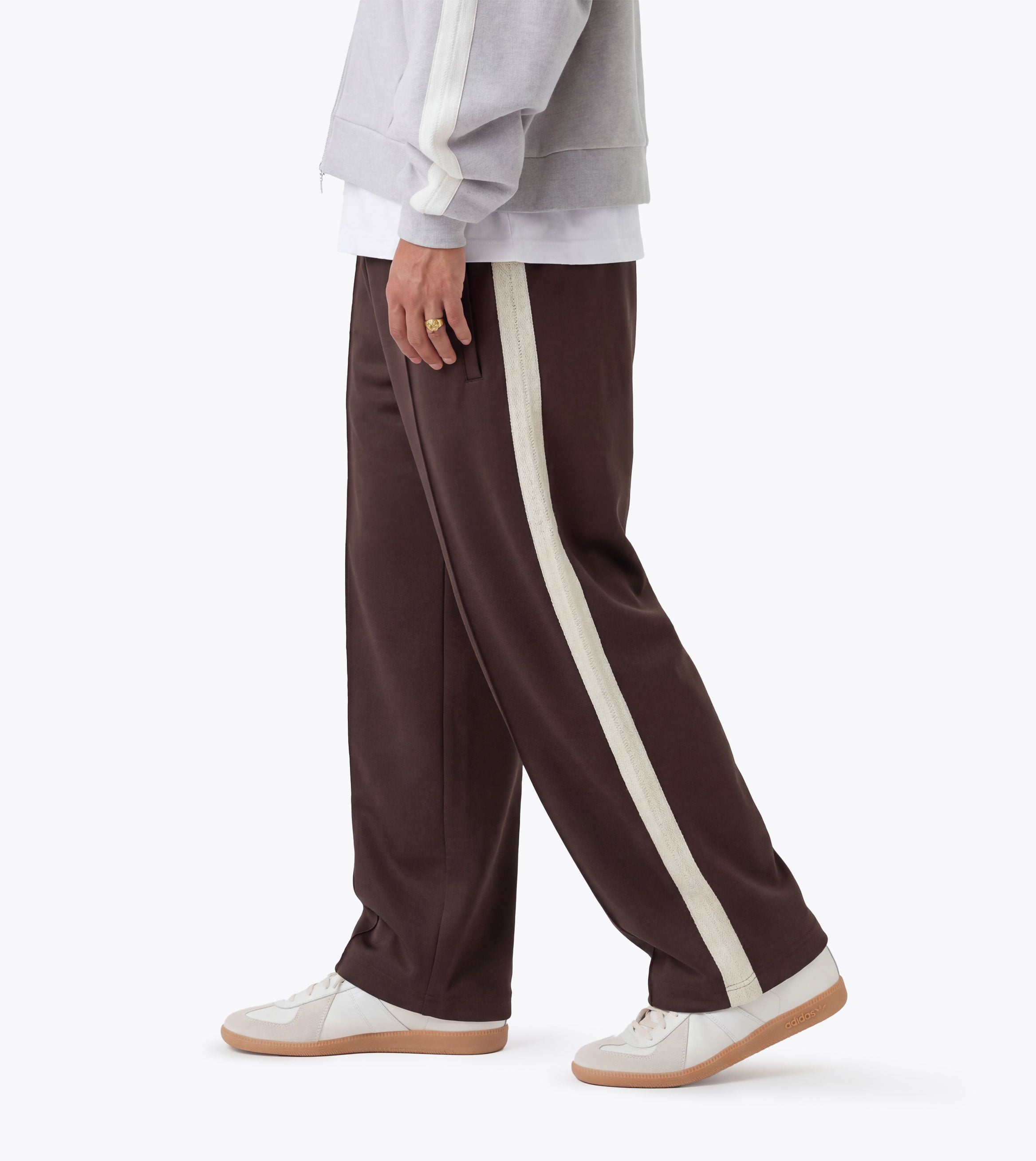 Stitched Football Mega Pant Choc- Coming Soon