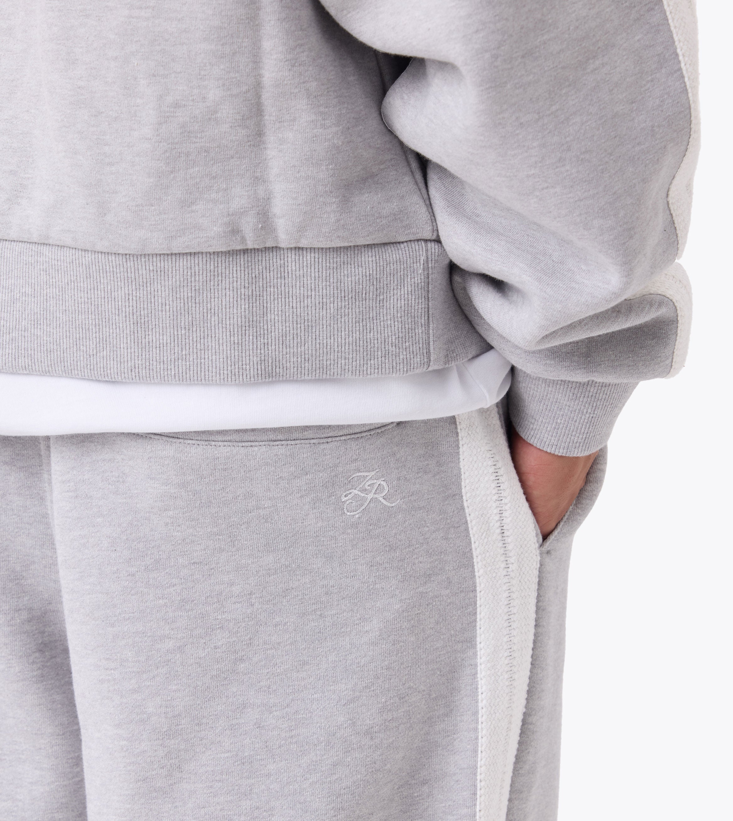 Stitched Fleece Mega Pant Grey Marle