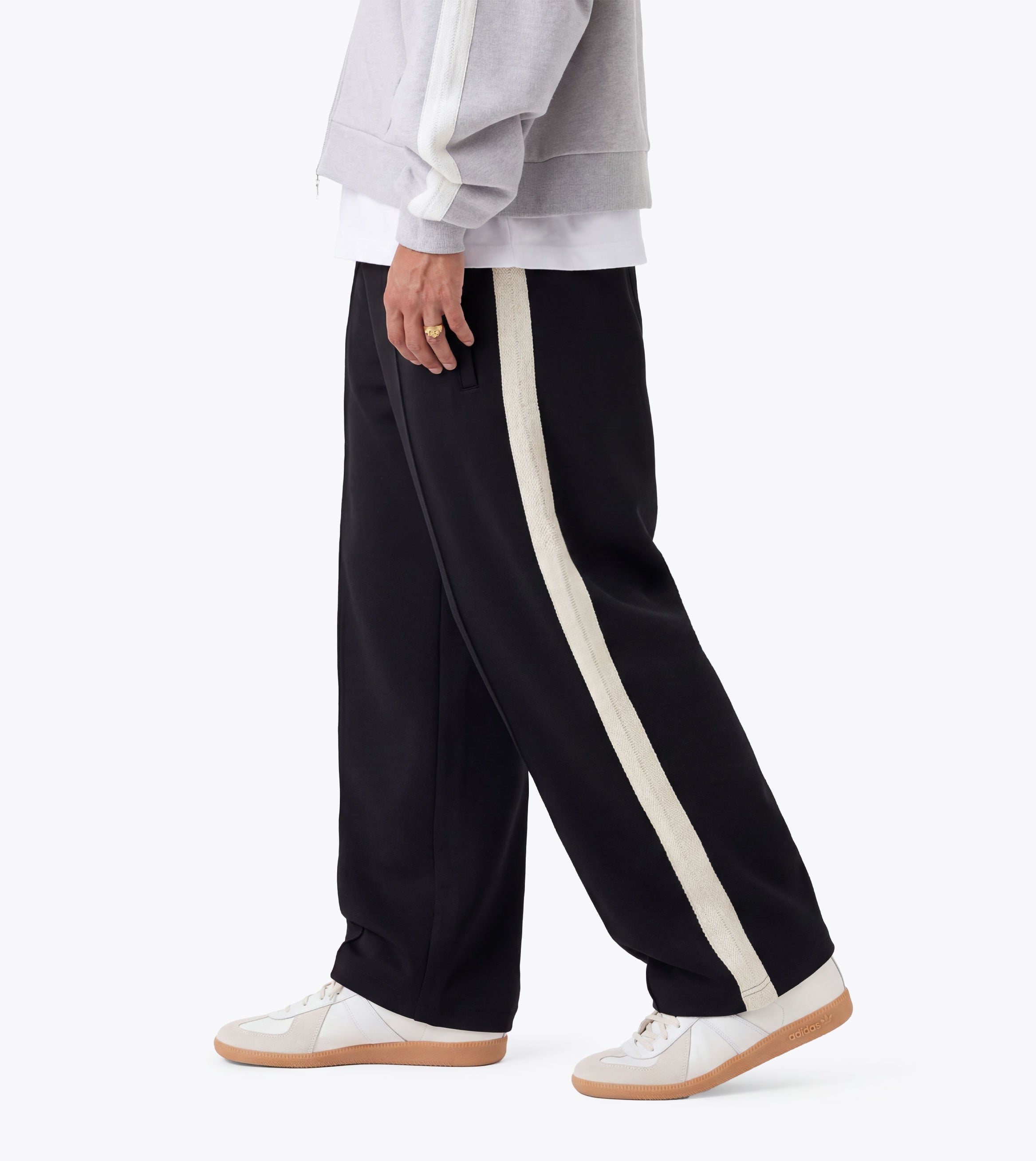 Stitched Football Mega Pant Black - Coming Soon