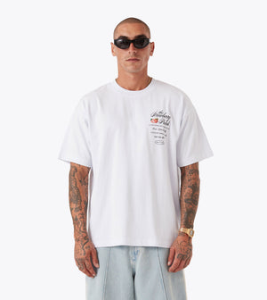 Strawberry Box Tee White