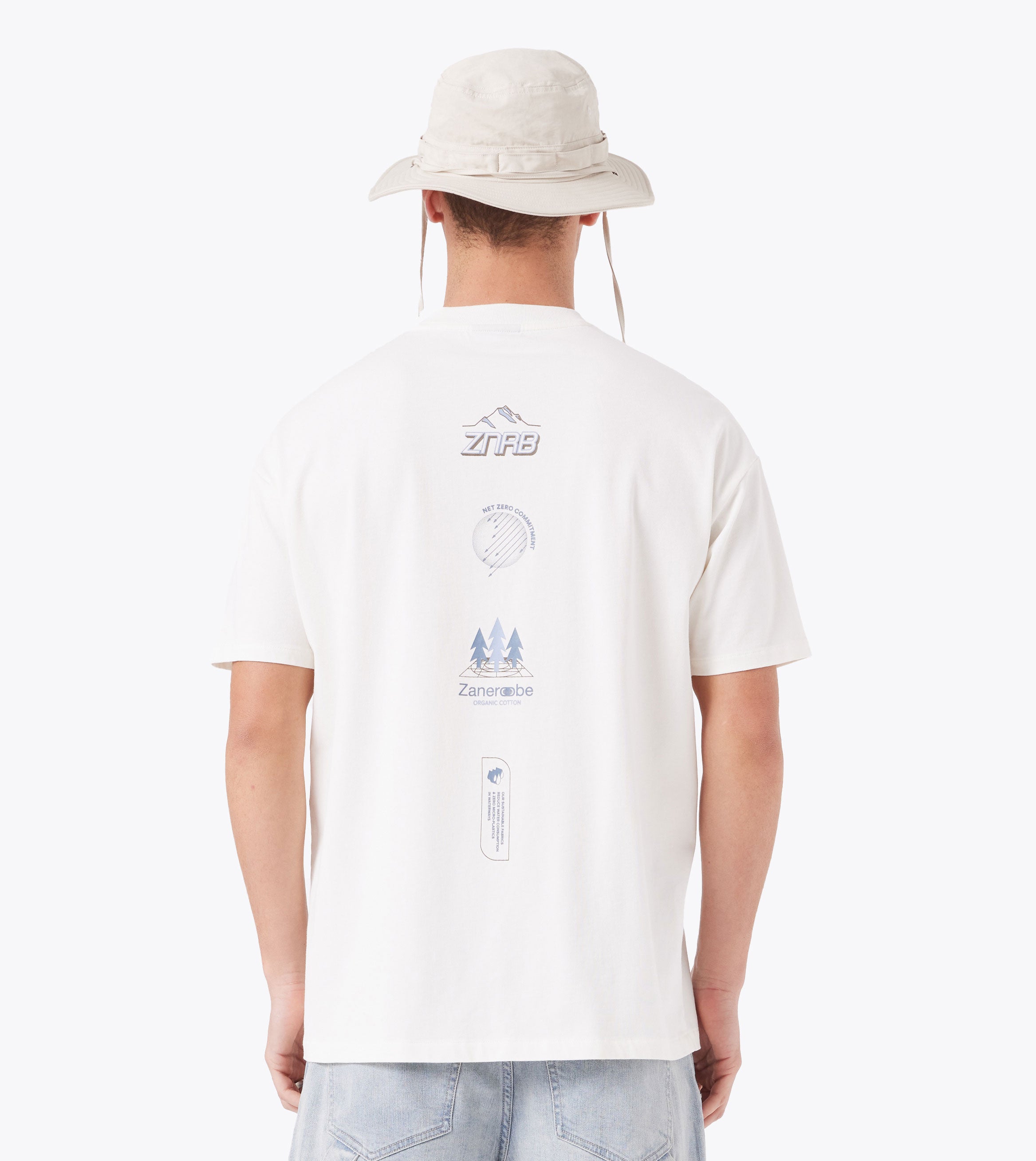 Sustainable Box ++ Tee Vintage White