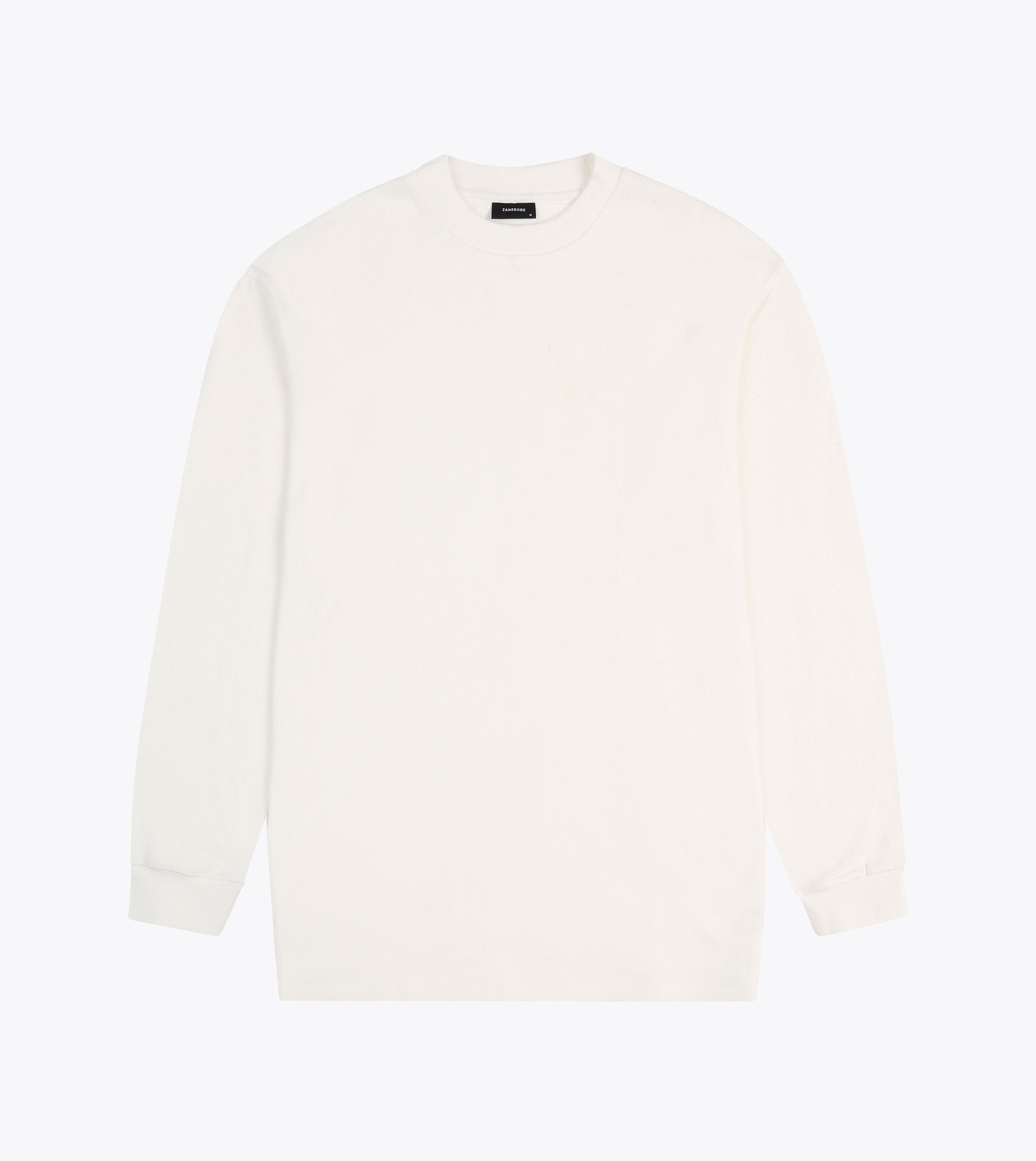 Thermal Box LS Tee Vintage White